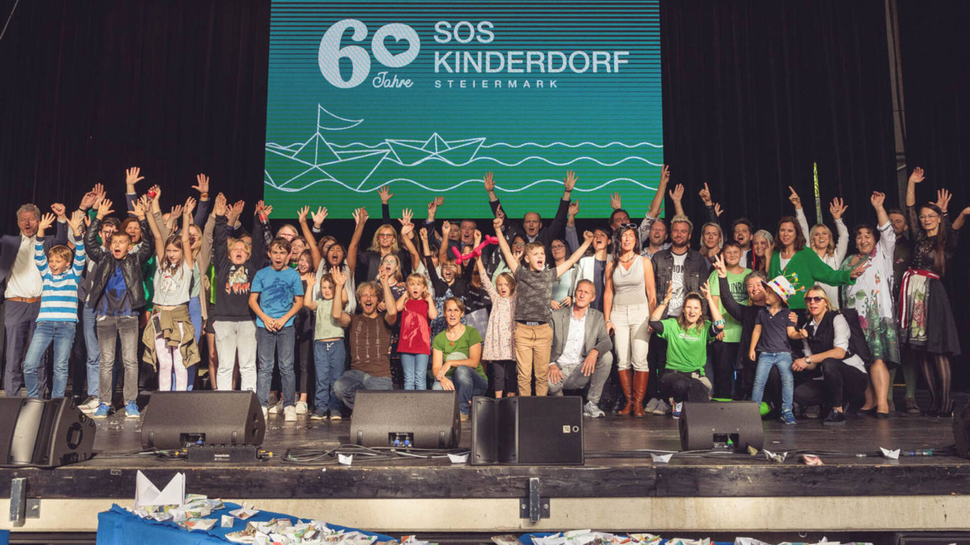 Gruppenfoto der Feier