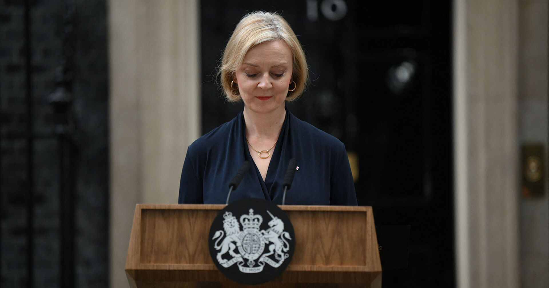 Liz Truss verkündet ihren Rücktritt