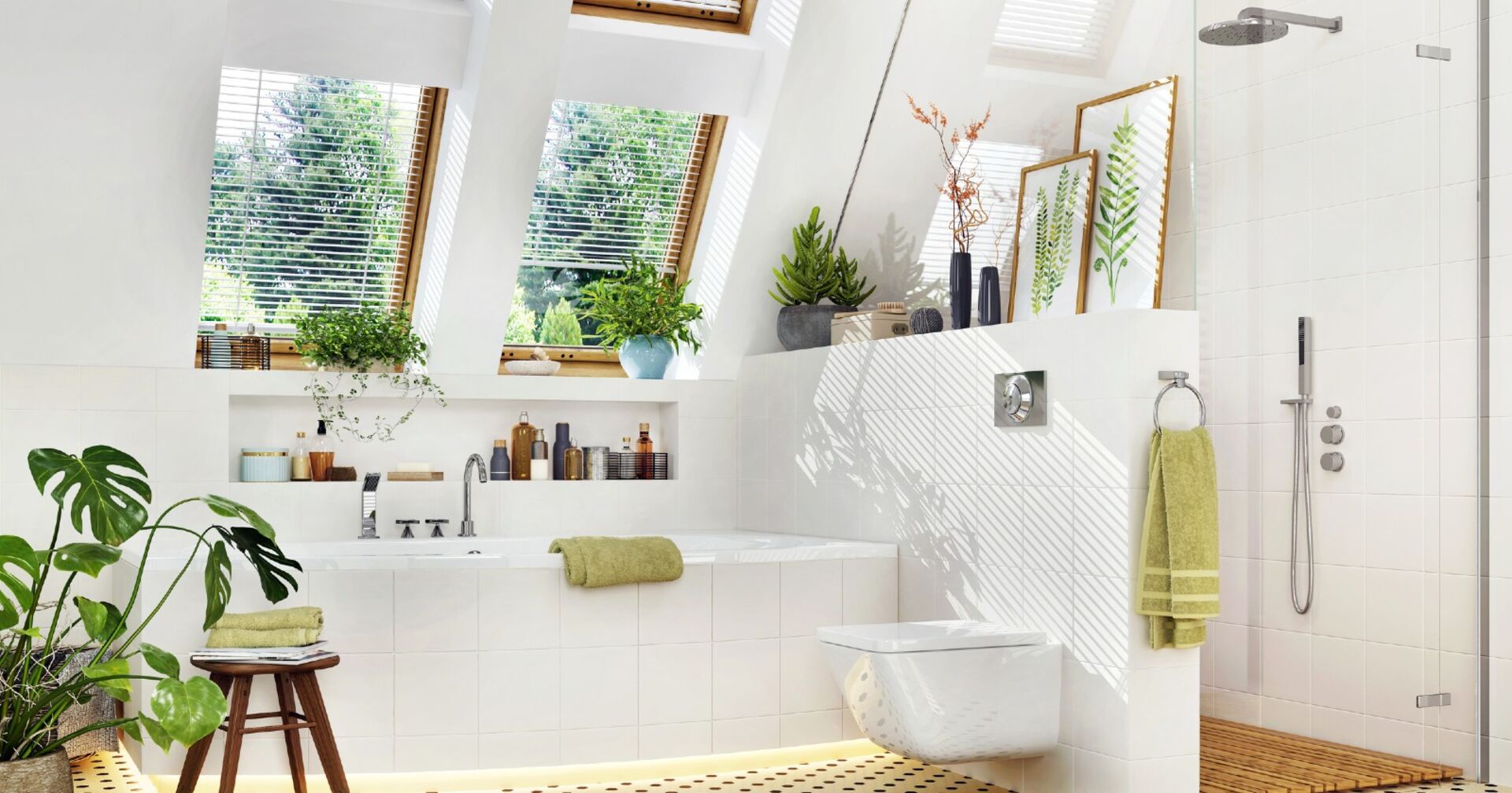 Ordentlich aufgeräumtes Badezimmer | Credit: iStock.com/sl-f