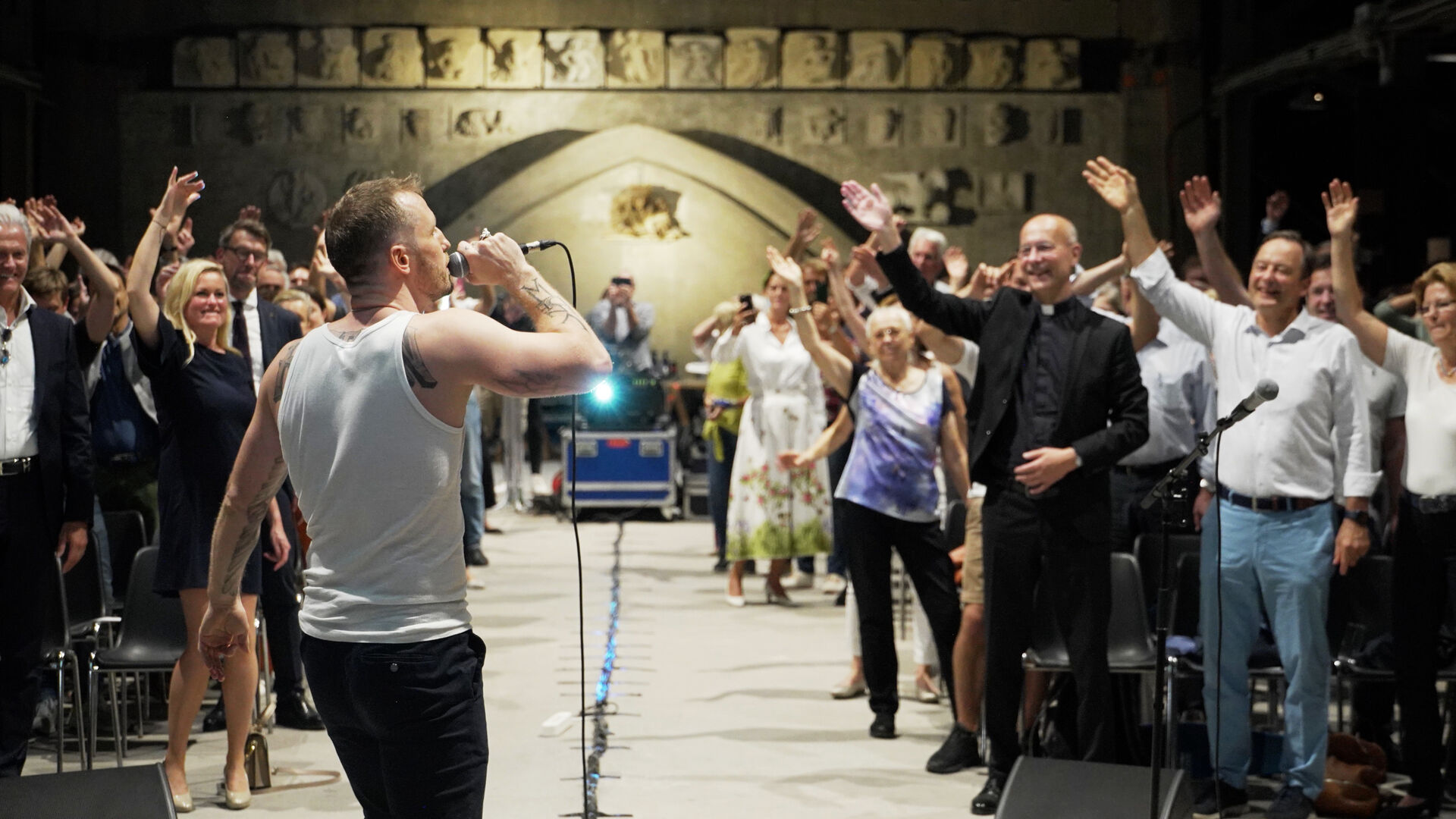 Freeman Vienna feiert Release-Party am Dachboden des Wiener Stephansdoms | Credit: Karl Vancura