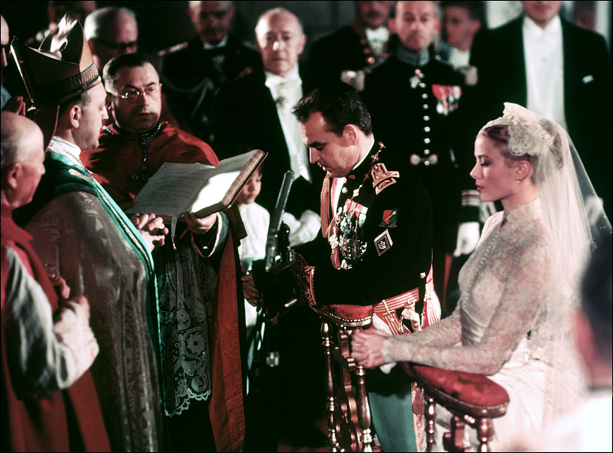 Grace Kelly und Fürst Rainier III. von Monaco