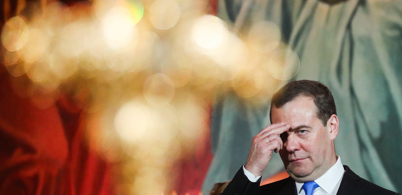 Dmitri Medwedew | Credit: Mikhail Tereshchenko / Tass / picturedesk.com