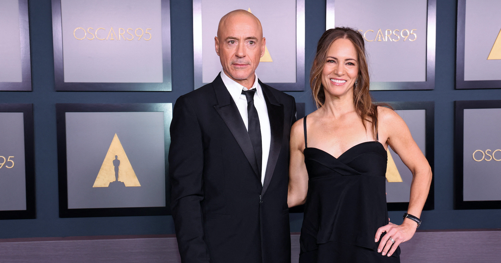 Robert Downey Jr. und seine Frau Susan Downey am roten Teppich