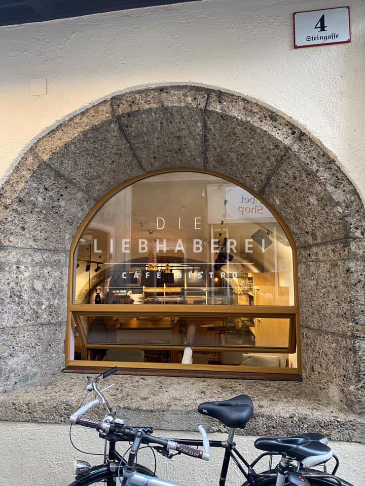 Außenansicht Café Die Liebhaberei