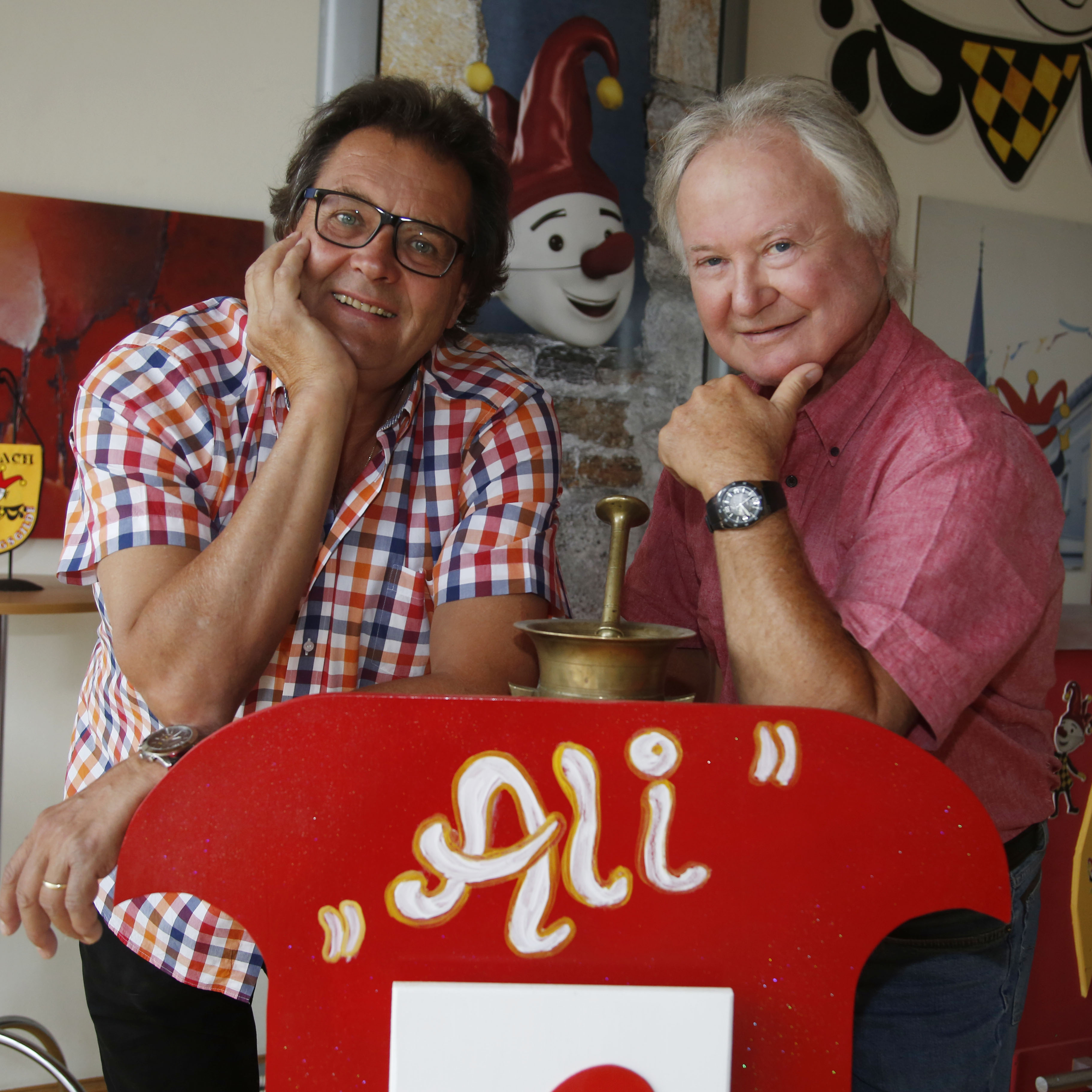 Alexander &quot;Ali&quot; Telesko und Arno Wiedergut