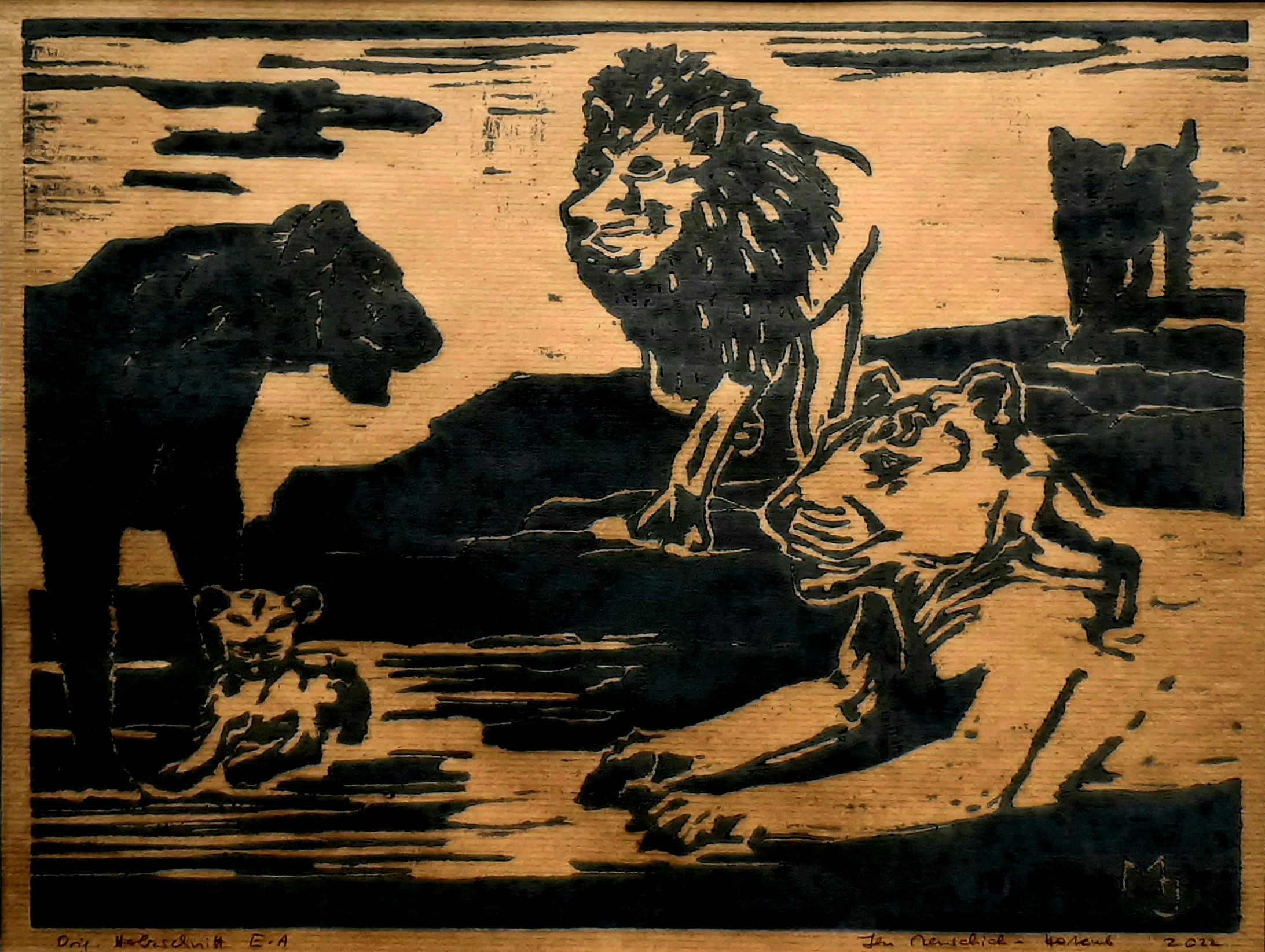 Werk von Künstlerin Ilse Menschik-Hartlieb