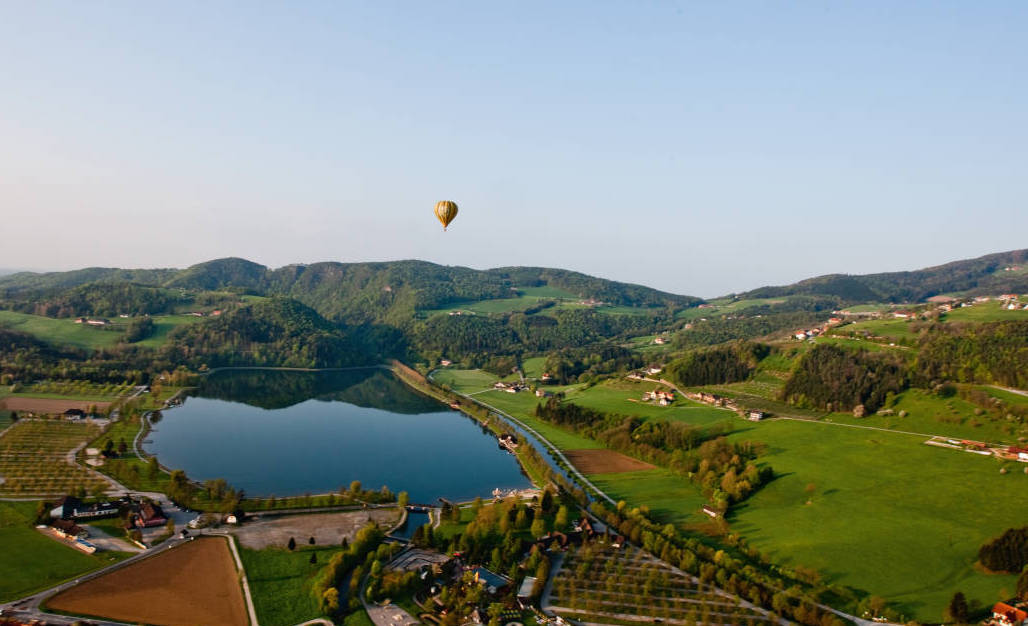 Ballonfahrt in der Oststeiermark