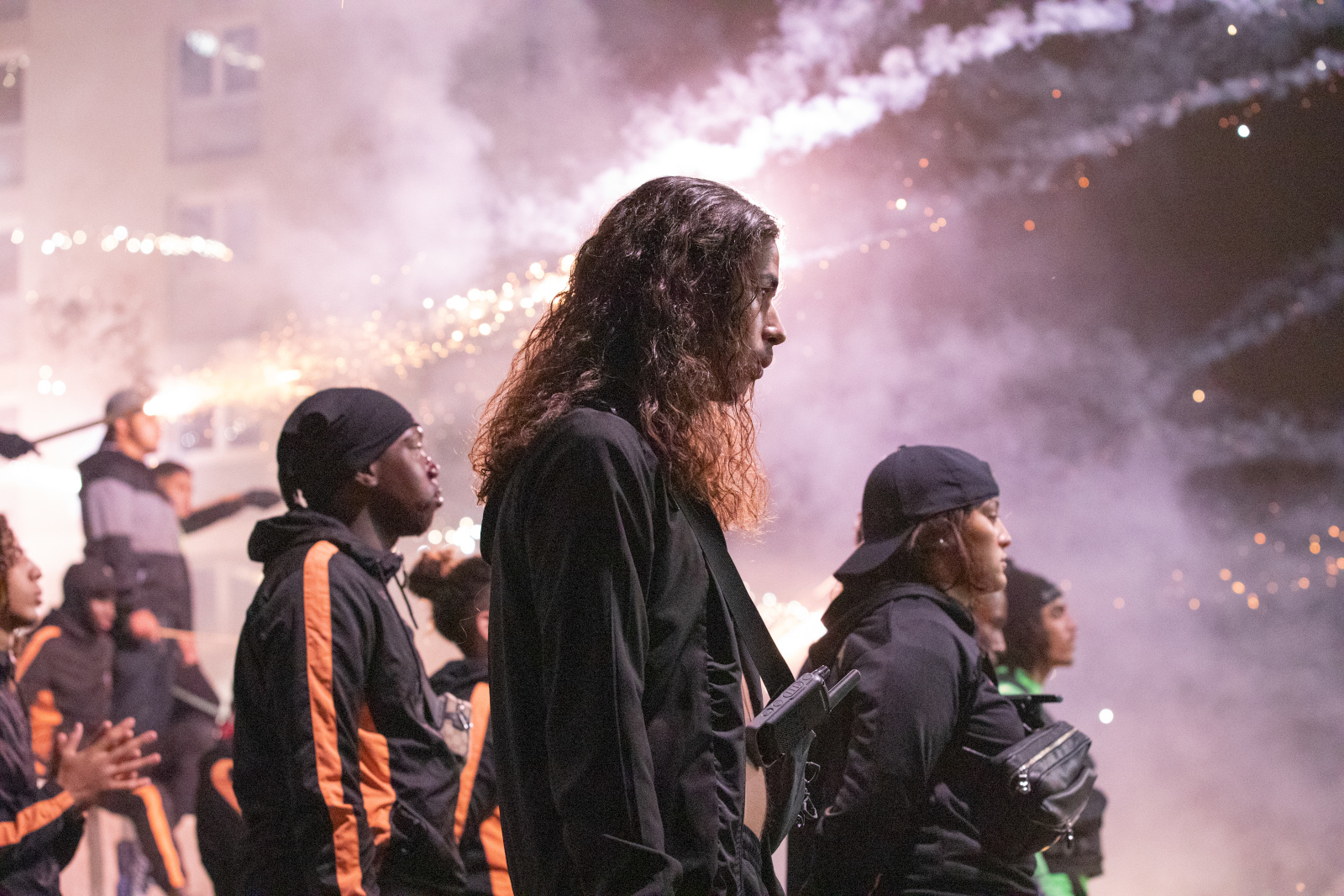 Szene aus dem Netflix-Film Athena