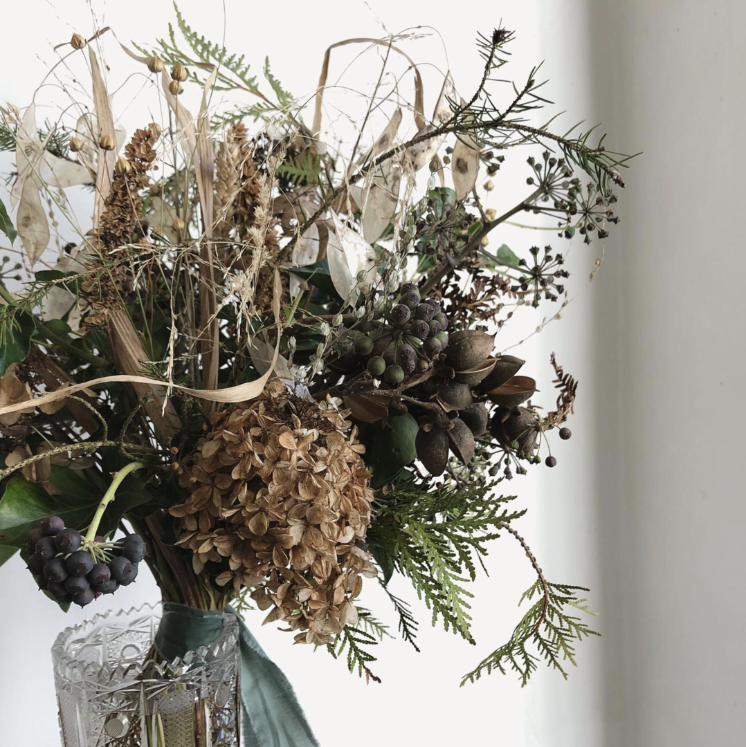 Strauss aus natürlichen Materialien