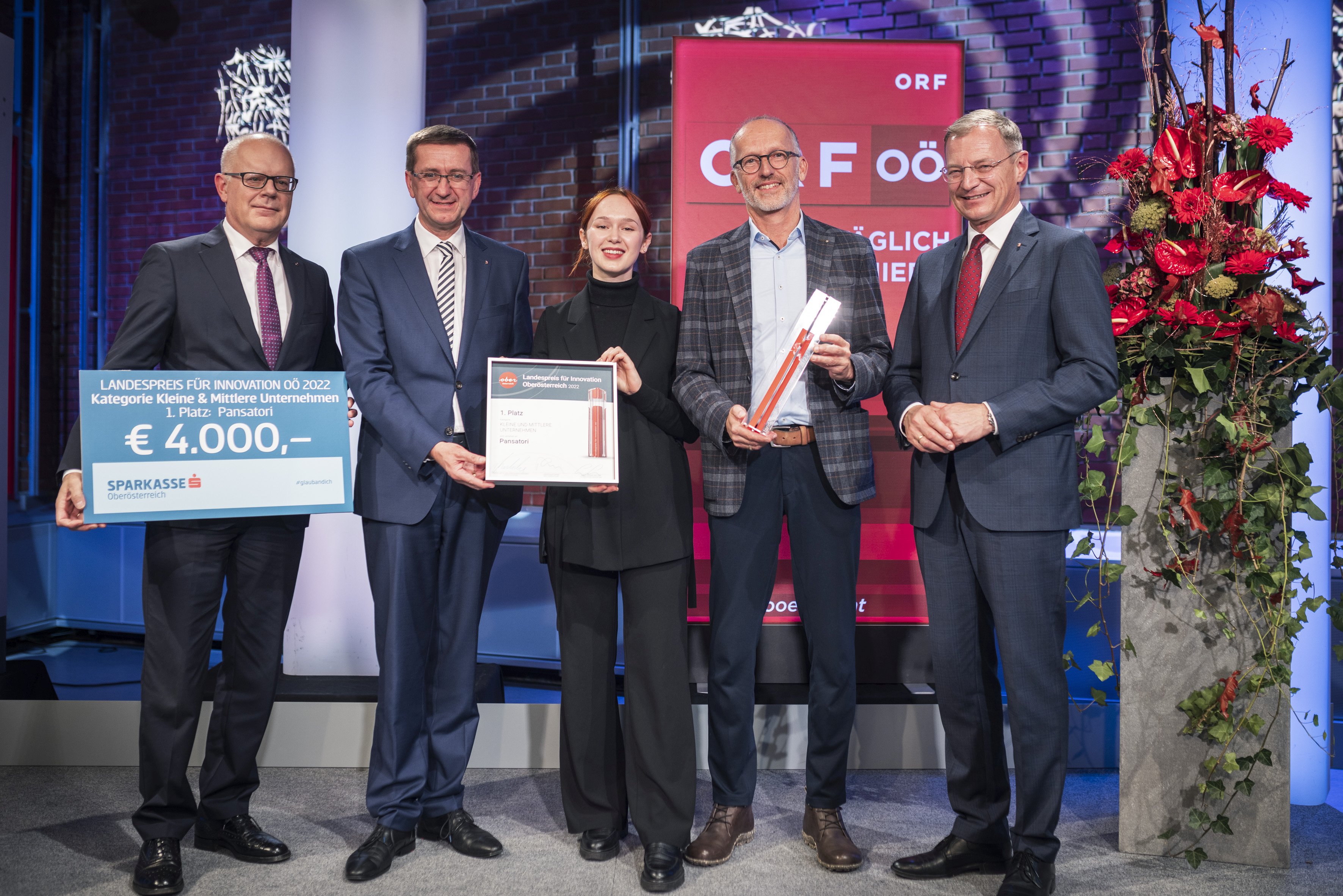 Die Pansatori GmbH wurde für ForTin ausgezeichnet.