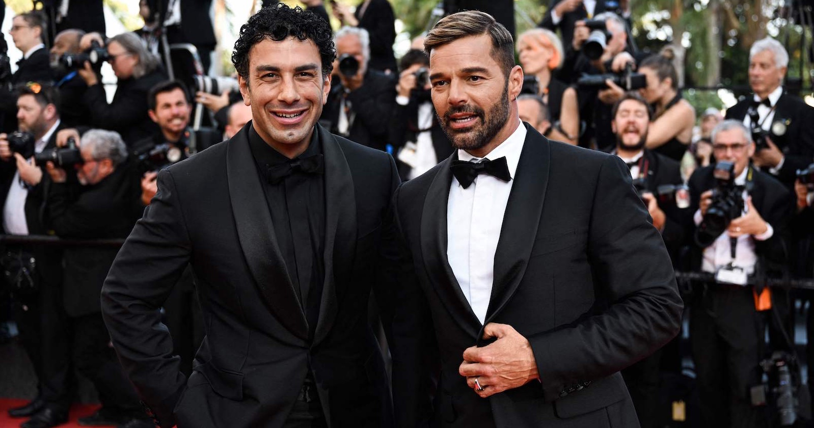 Ricky Martin mit seinem Ehemann Jwan Yosef | Credit: CHRISTOPHE SIMON / AFP / picturedesk.com