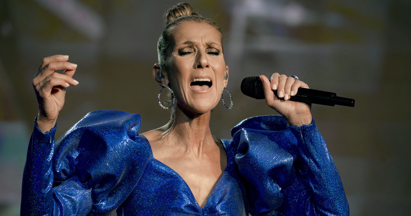 Celine Dion auf der Bühne. | Credit: WENN Ltd / Action Press / picturedesk.com