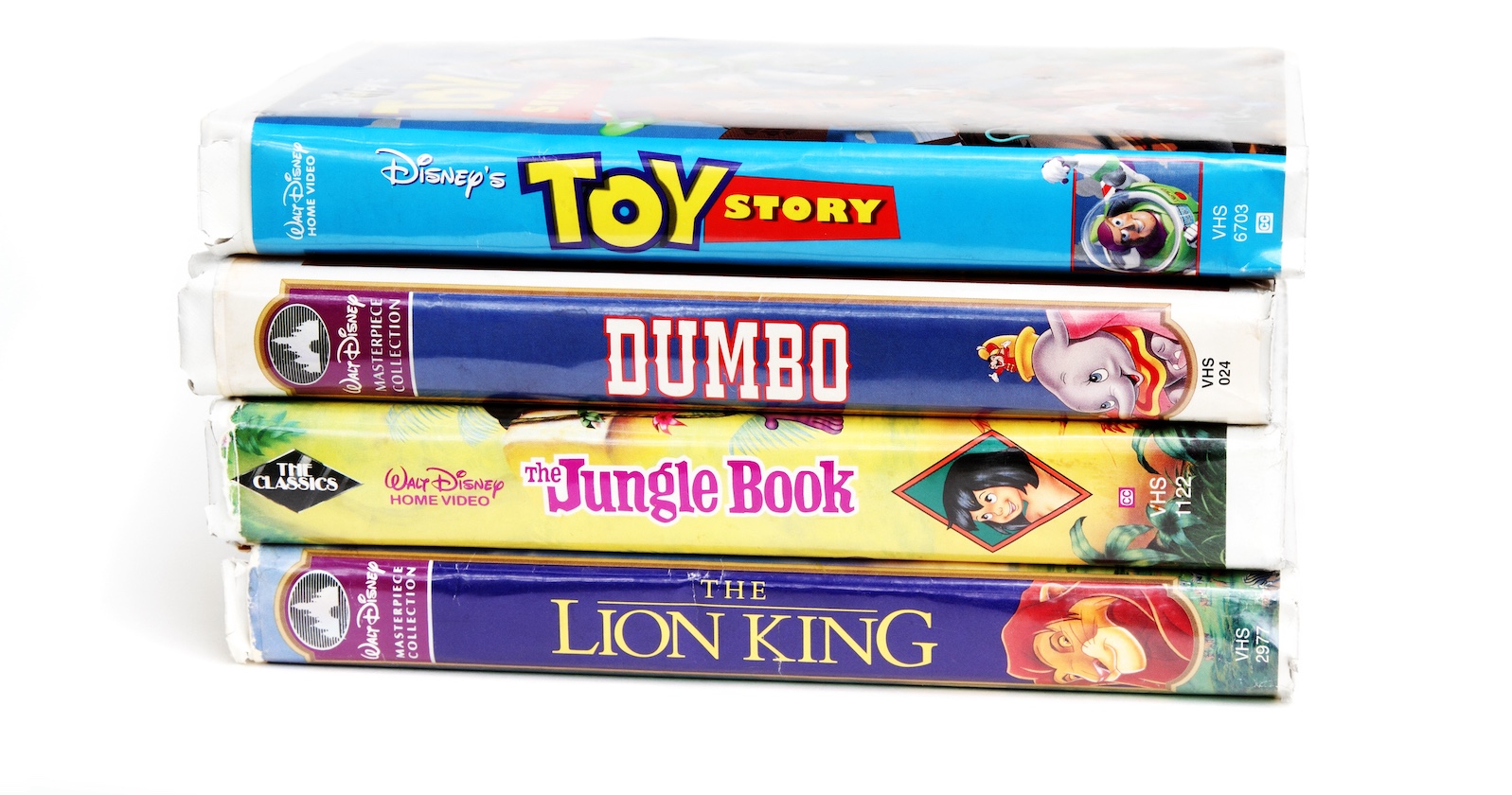 VHS Videokassetten: Alte Disney-Filme | Credit: iStock.com/NoDerog