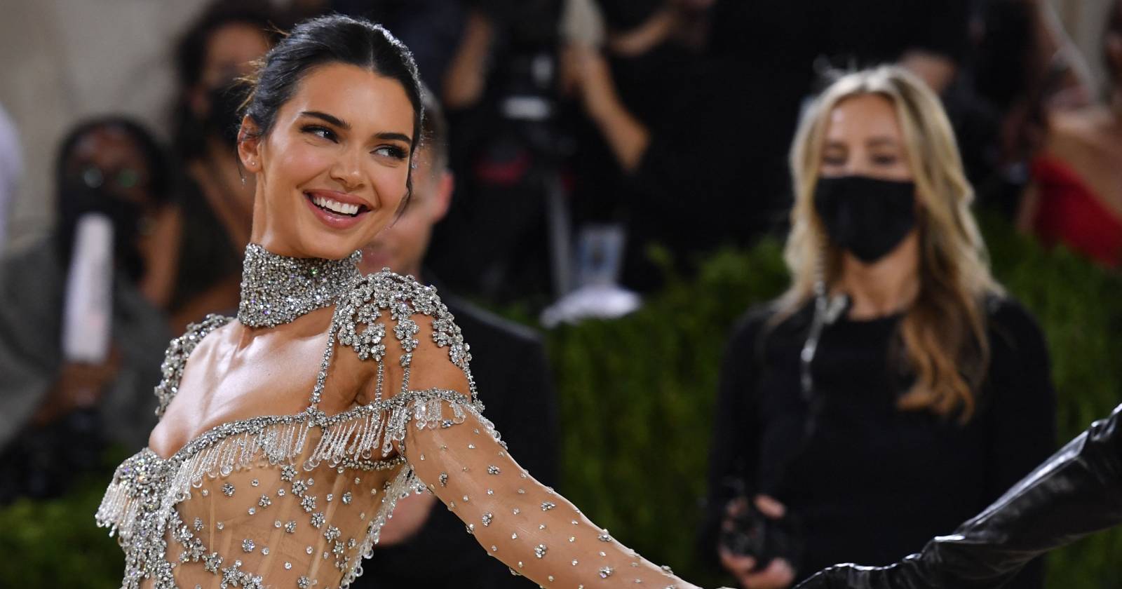 Kendall Jenner in Abendrobe | Credit: ANGELA WEISS / AFP / picturedesk.com