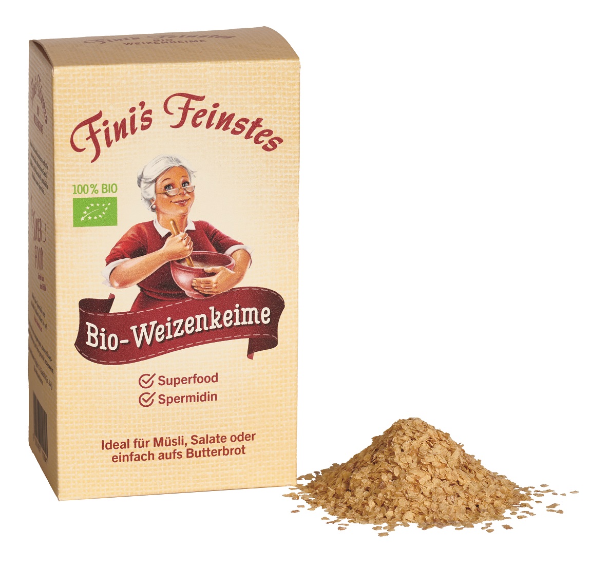 Bio-Weizenkeime der Marke Fini's Feinstes
