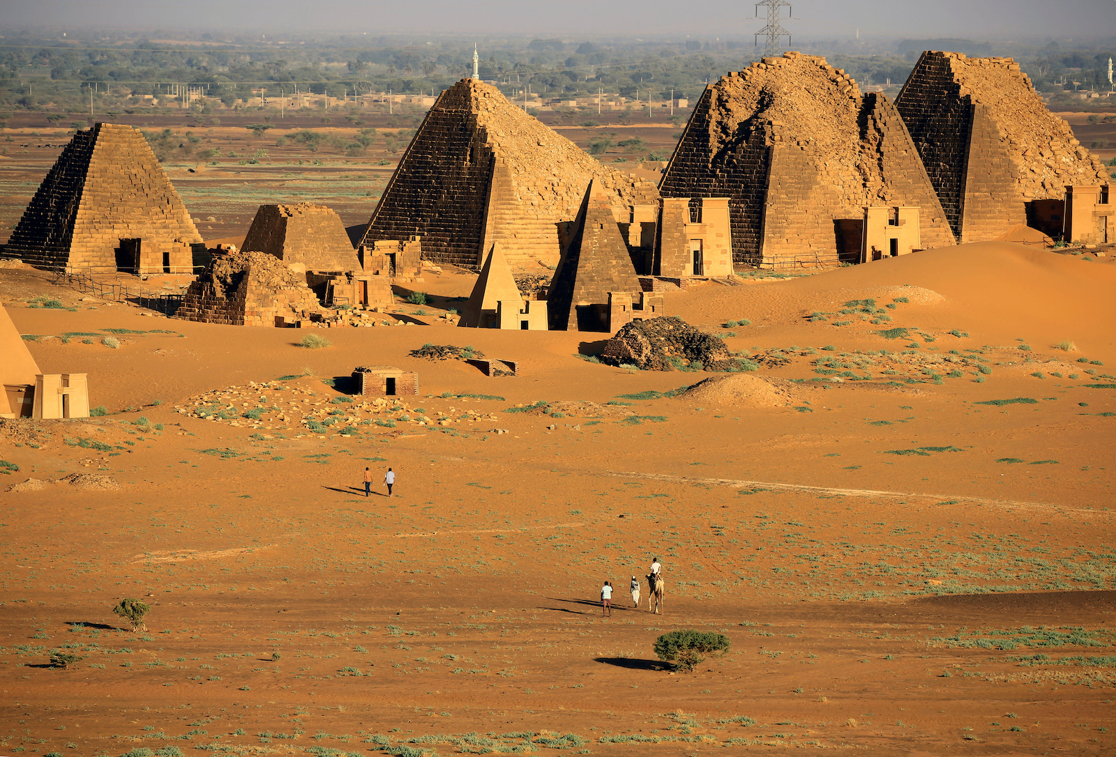 Pyramiden in der Wüste des Sudans. | Credit: MOHAMED NURELDIN ABDALLAH / REUTERS / picturedesk.com