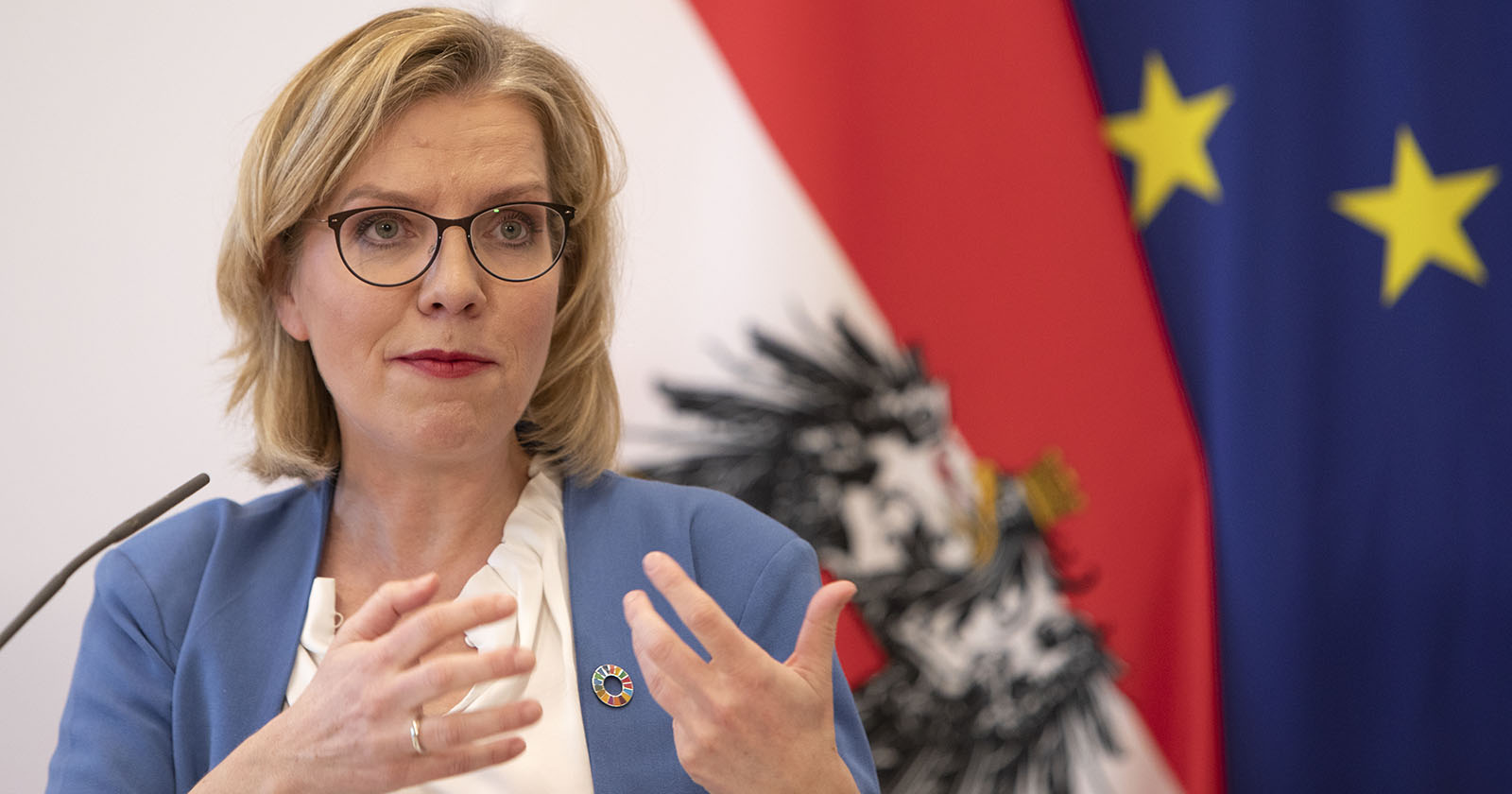 Umweltministerin Leonore Gewessler