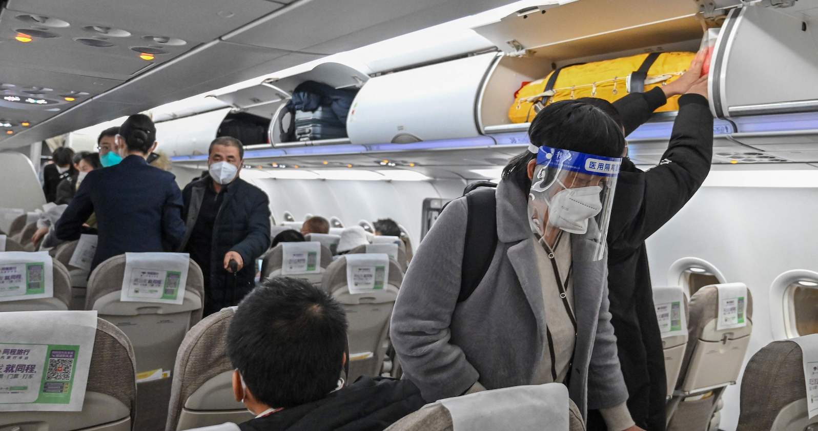 Flugzeug China I Credit: HECTOR RETAMAL /AFP / picturedesk.com