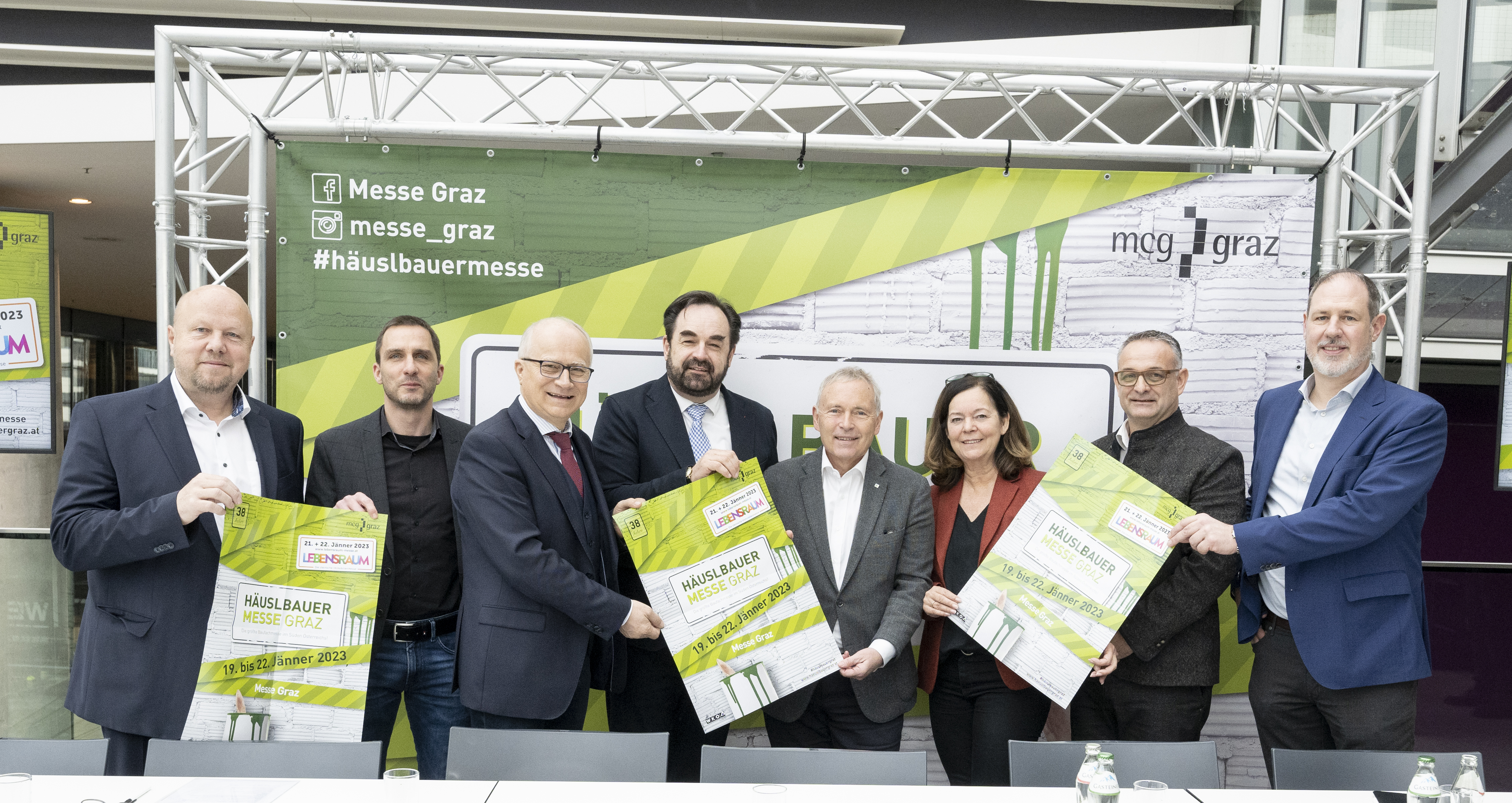 Die Veranstalter der Häuslbauermesse Graz 2023