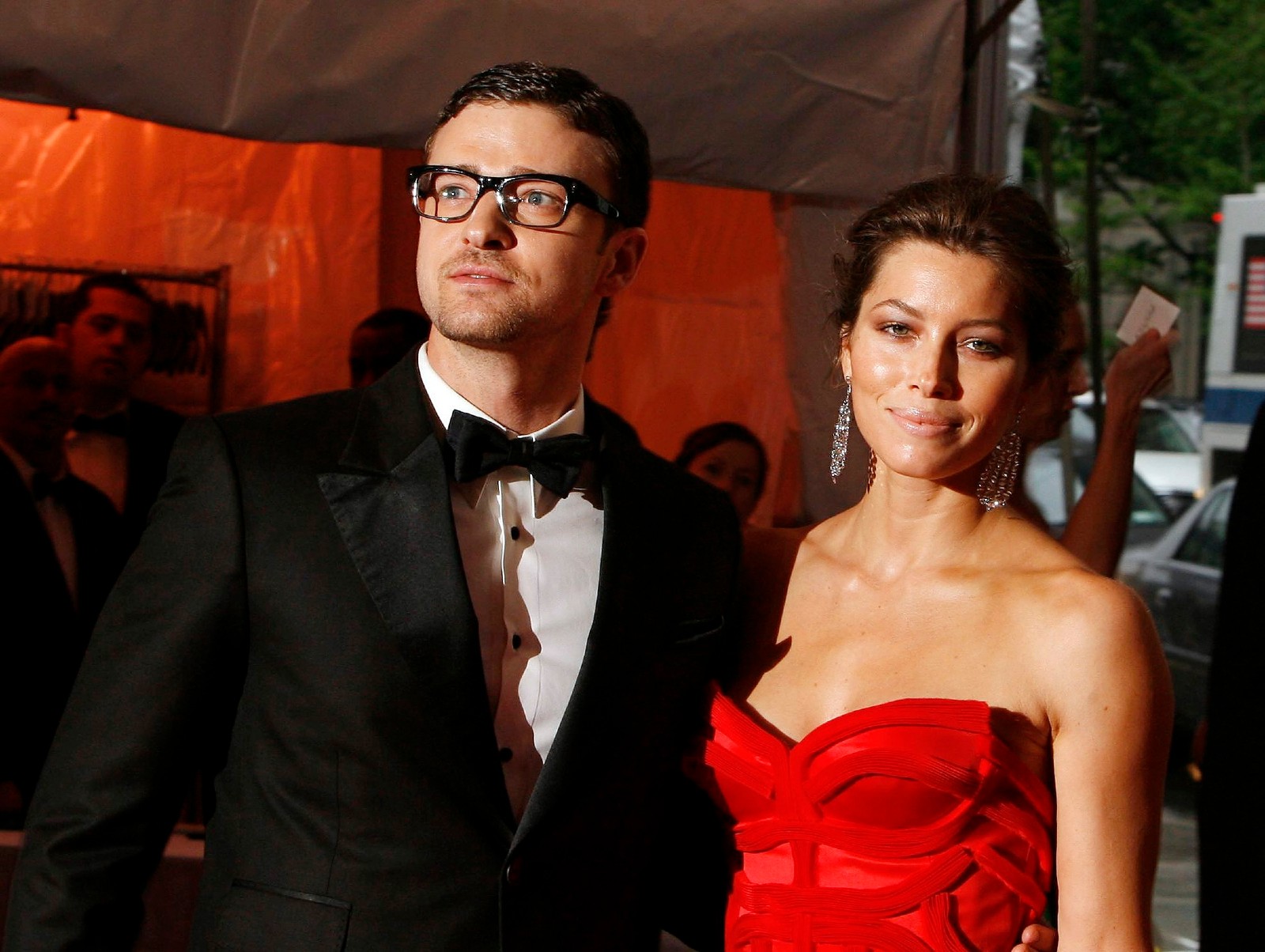 Justin Timberlake und Jessica Biel auf dem roten Teppich | Credit: LUCAS JACKSON / REUTERS / picturedesk.com
