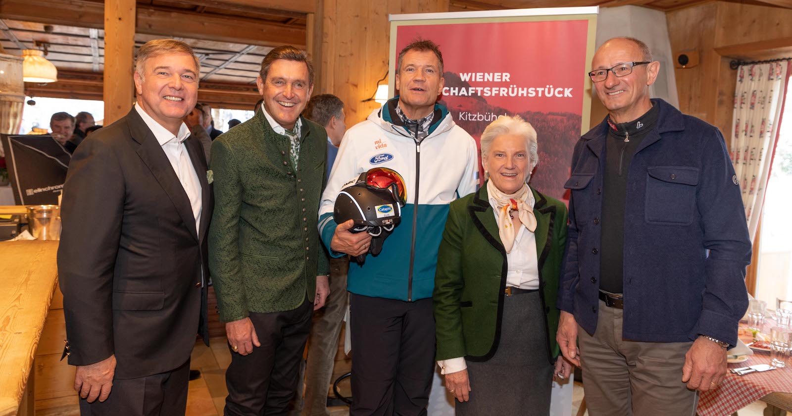 Vertreter von Wirtschaft, Sport und Kultur in Kitzbühel | Credit: Elisabeth Pöll