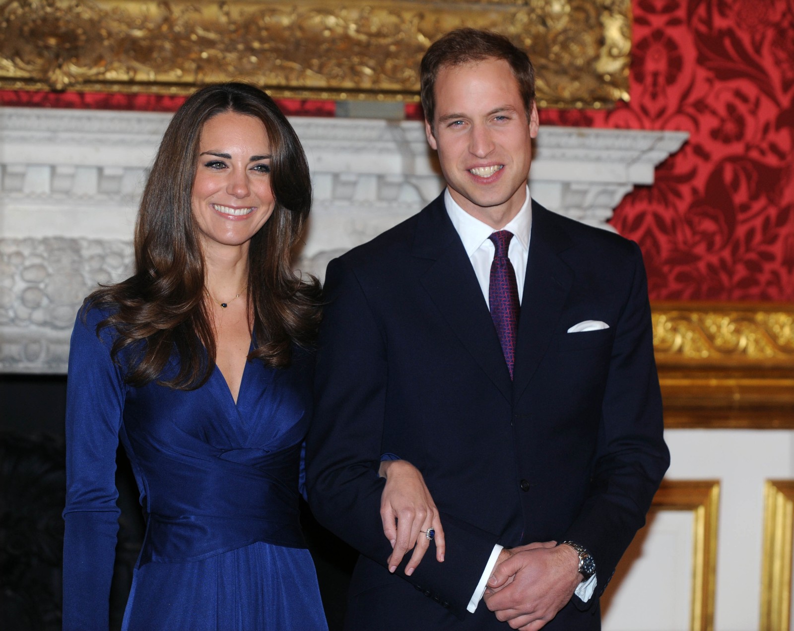 Prinz William und Kate bei ihrer Verlobung | Credit: Mark Stewart / Camera Press / picturedesk.com