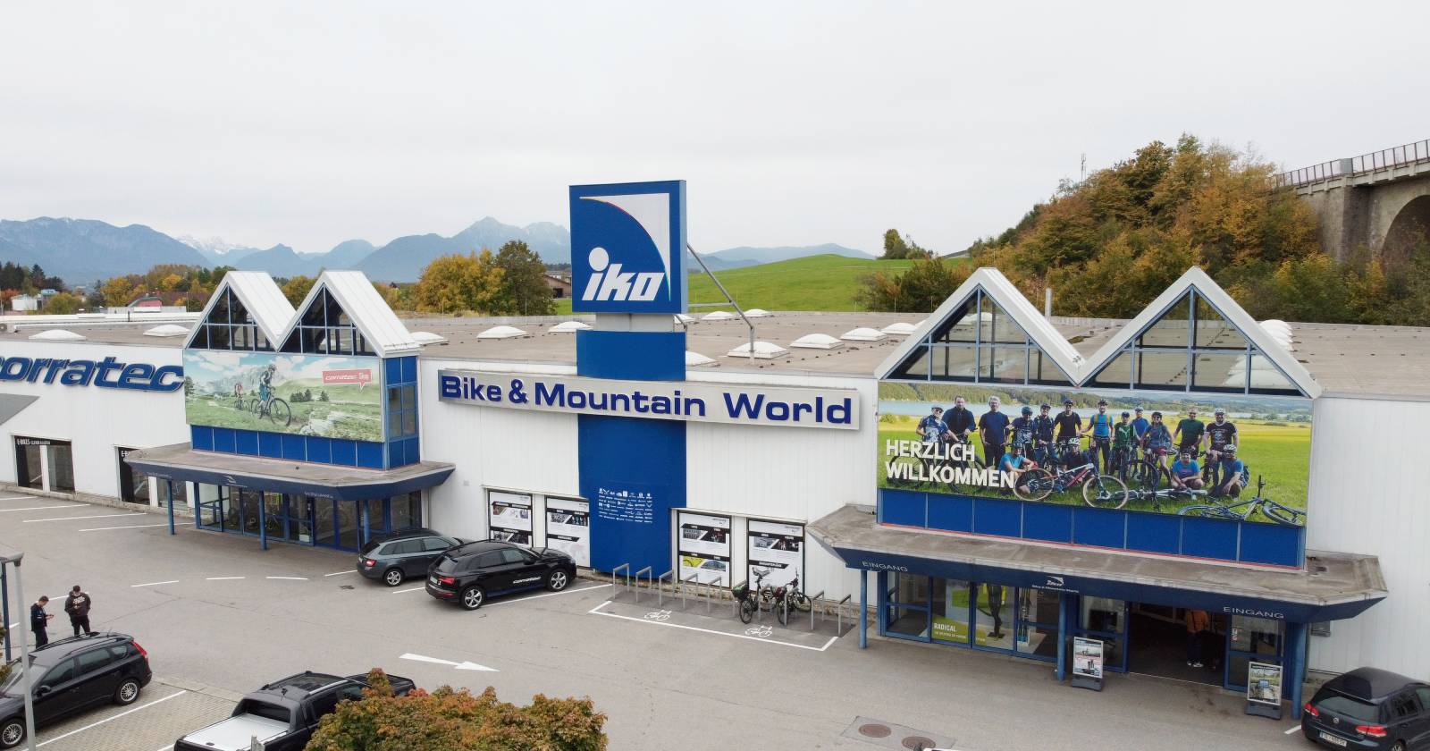 Luftaufnahme von iko | Credit: iko Europe Gmbh