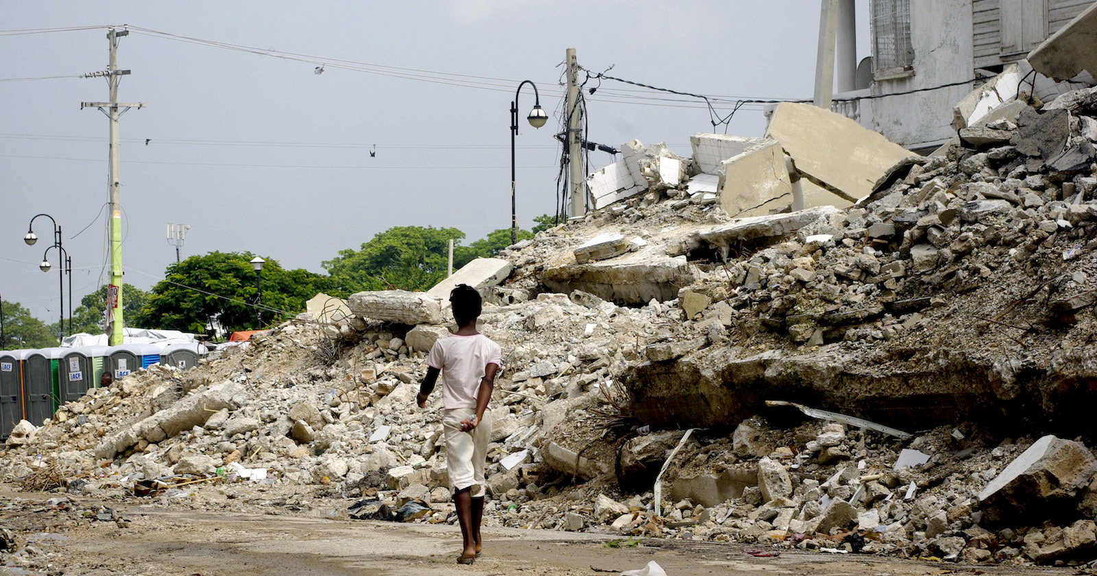 Zerstörung in Haiti | Credit:  John Chery / dpa / picturedesk.com