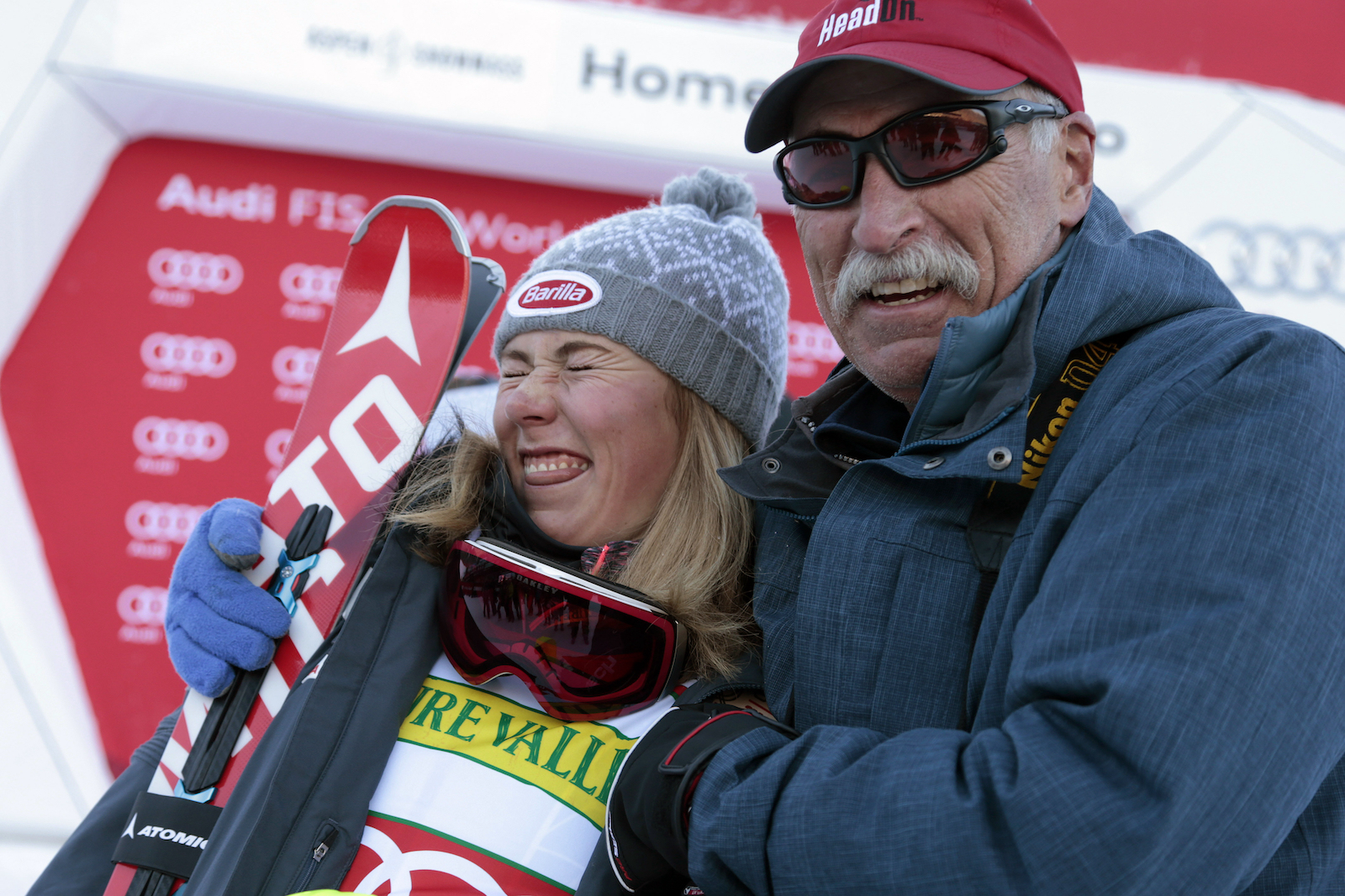 Mikaela und Jeff Shiffrin 2015 | Credit: Nathan Bilow / AP / picturedesk.com