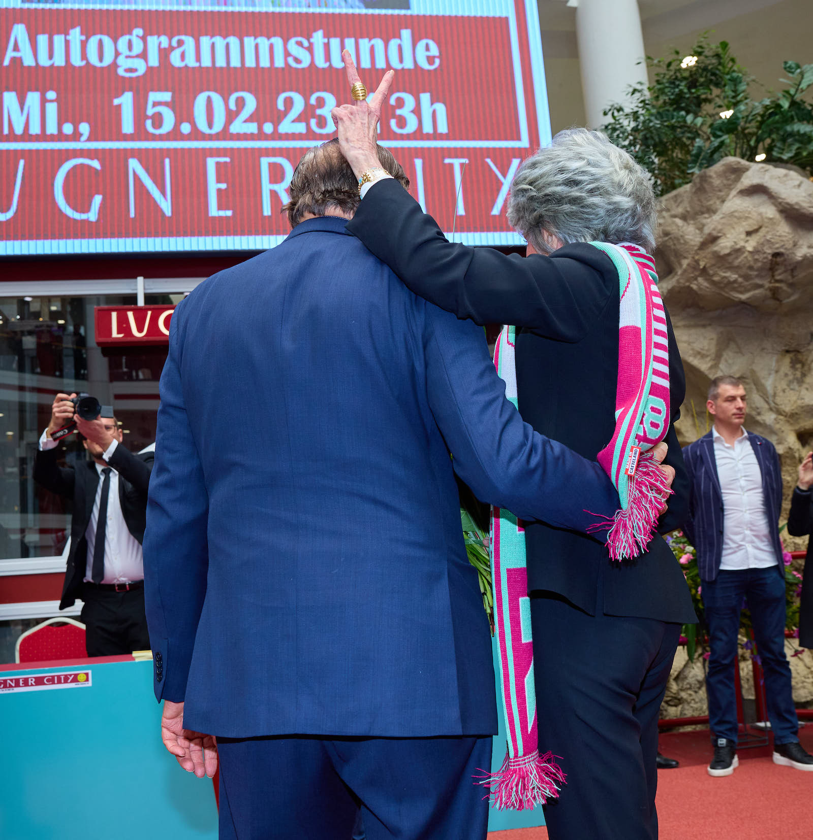 Jane Fonda und Richard Lugner I Credit: Starpix/picturedesk.com