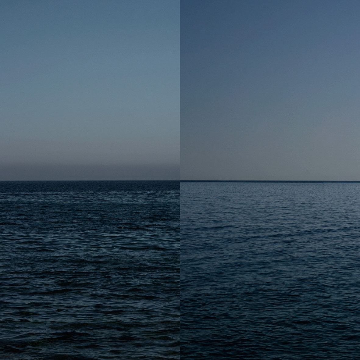 Katharina Acht, &quot;Meer 20&quot;, 2011, 100x100, Fotoabzug auf Dibond hinter Acrylglas