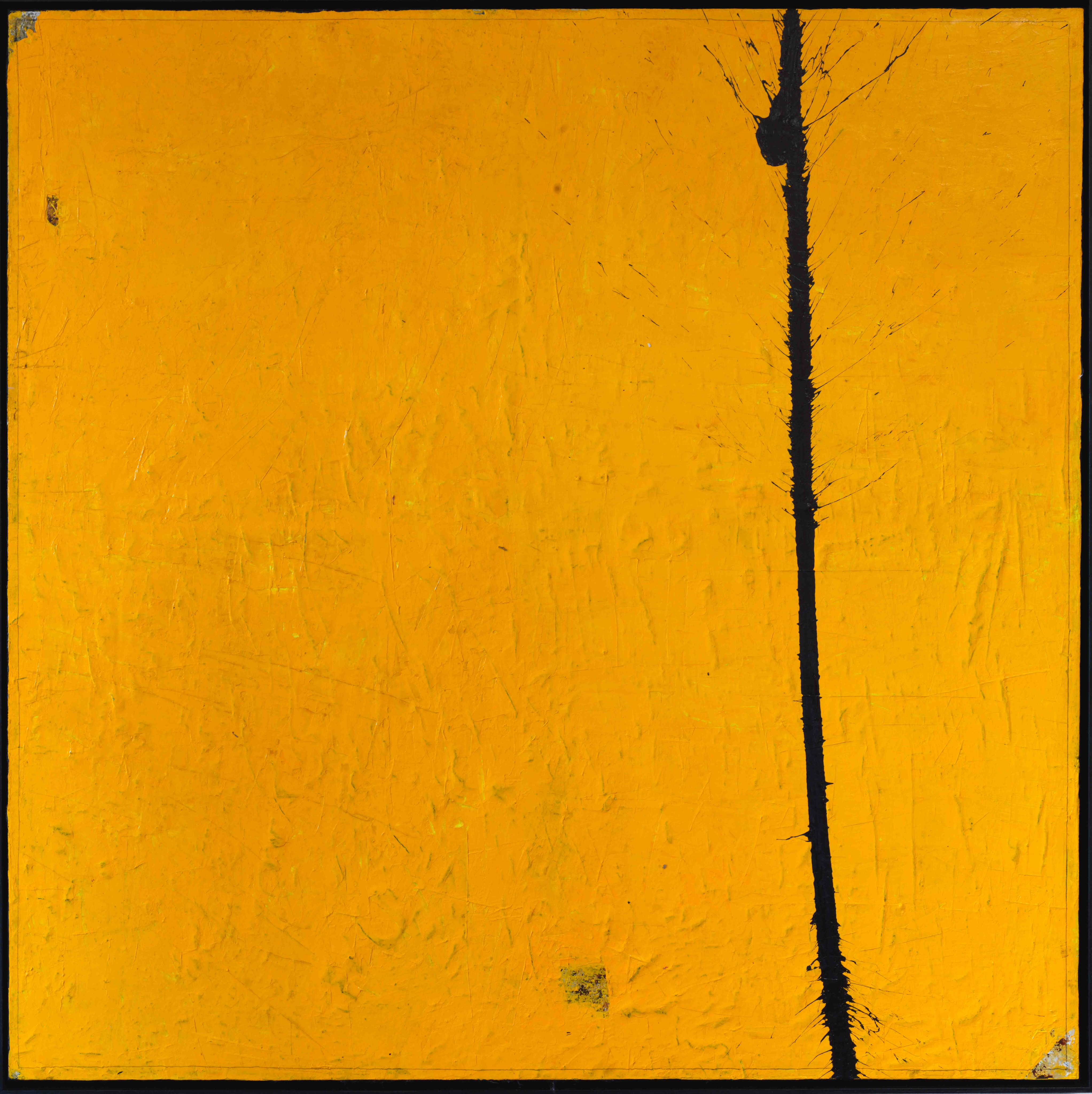 Hermann Angeli, „Das Leuchten der Stille“, 2021, 150x150, Acryl auf Leinwand