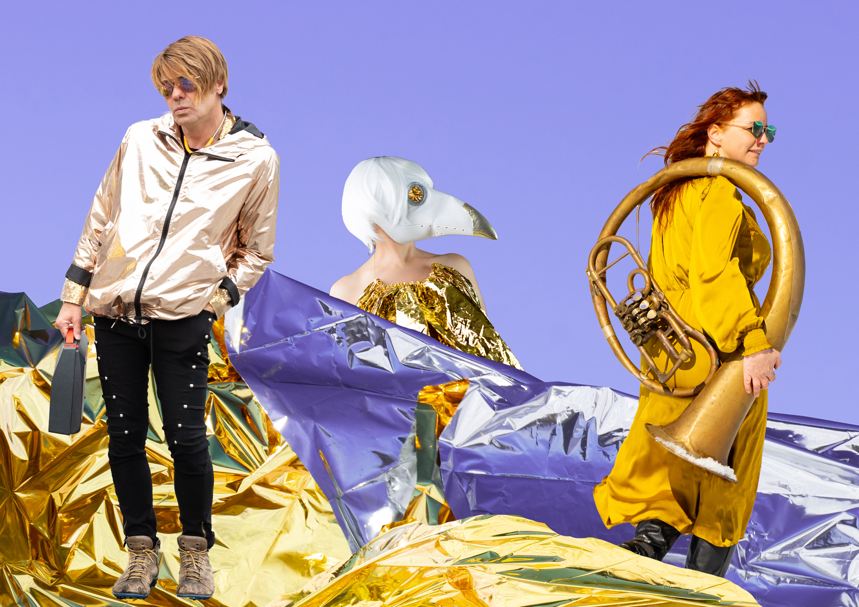 butter&amp;gold Künstlertrio