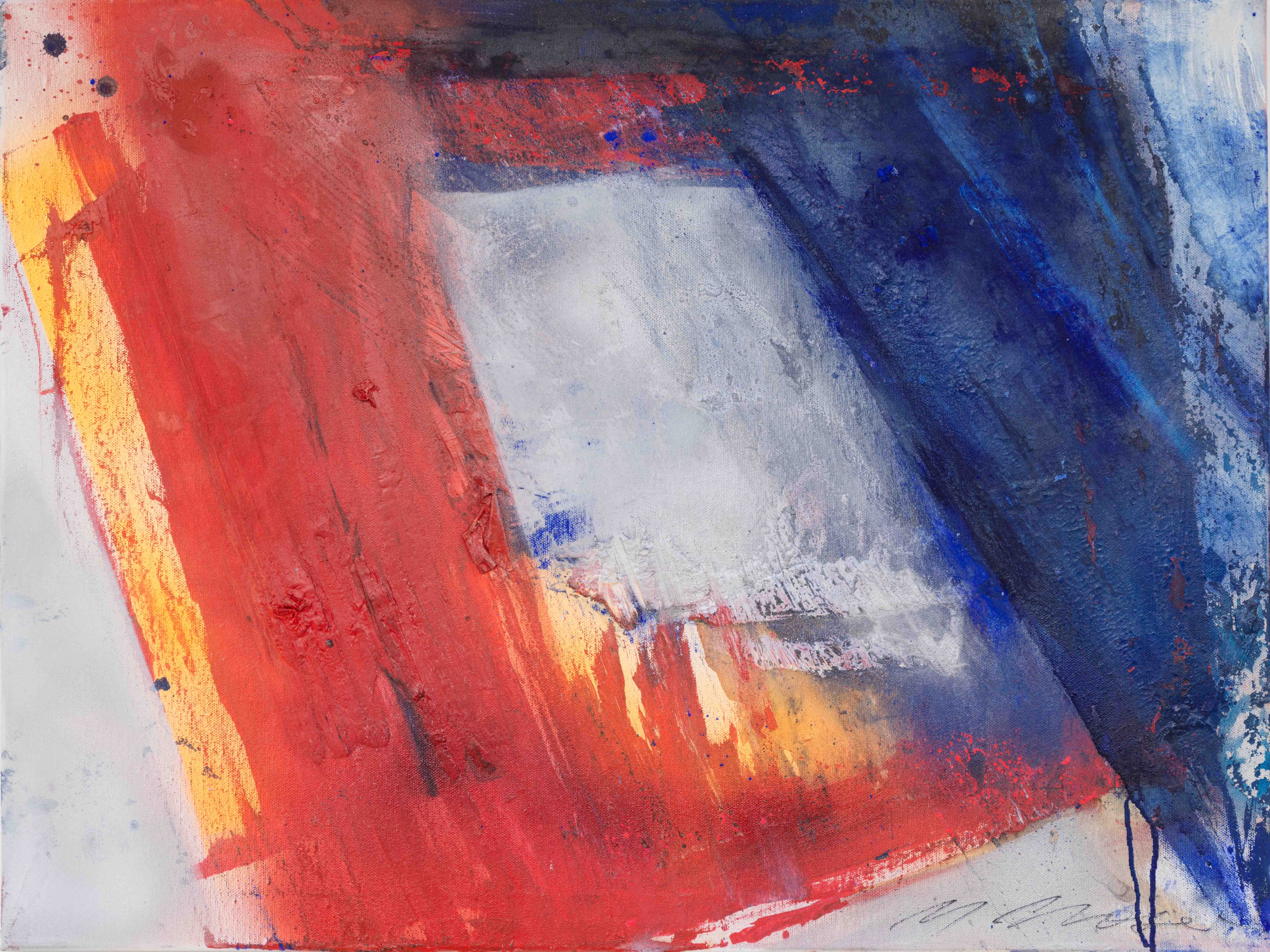 Maria Moser &quot;Zeitfenster&quot;, 2021, 60x80, Öl auf Leinwand