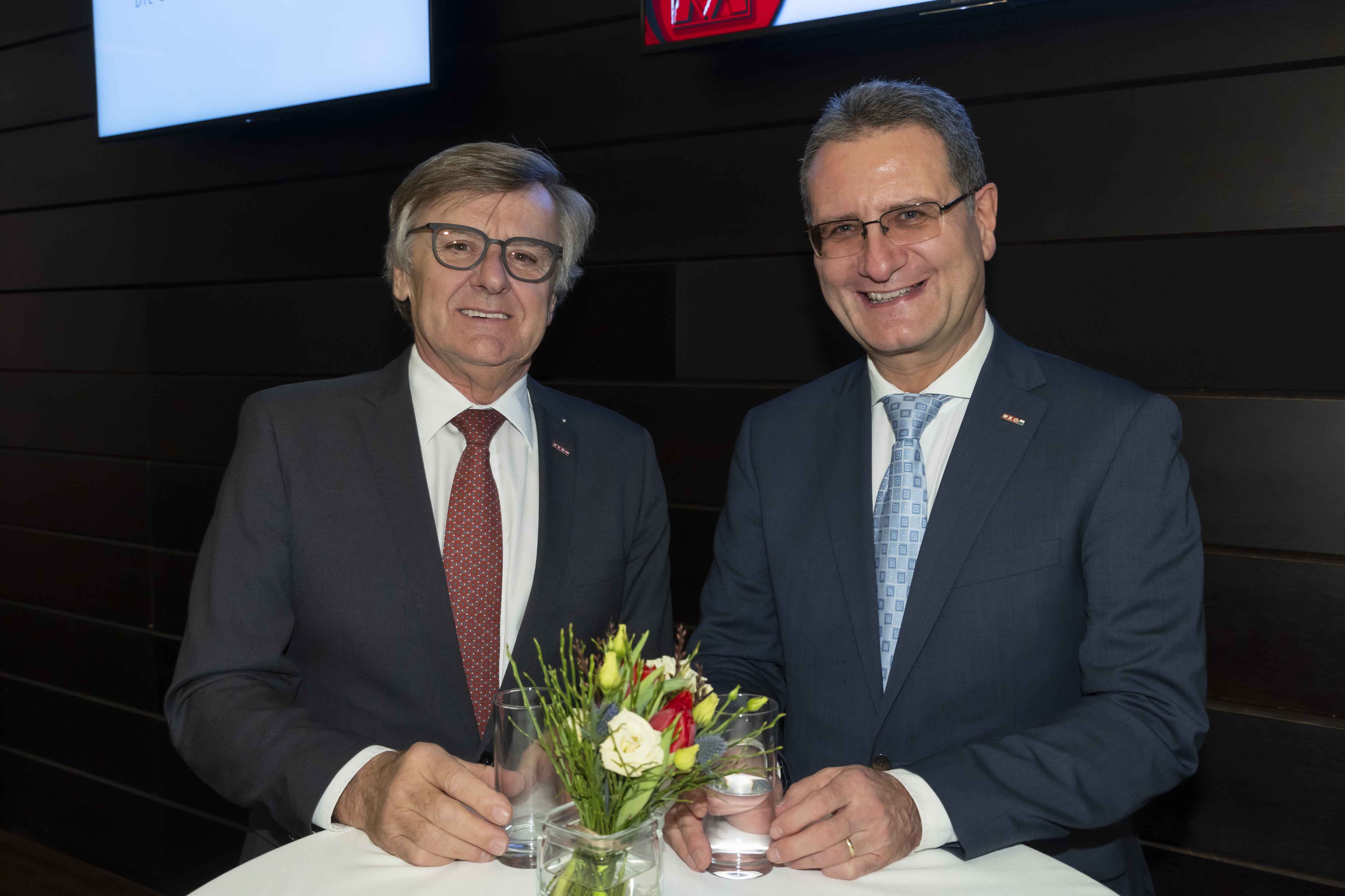 Gerhard Wohlmuth und Helmut Zaponig