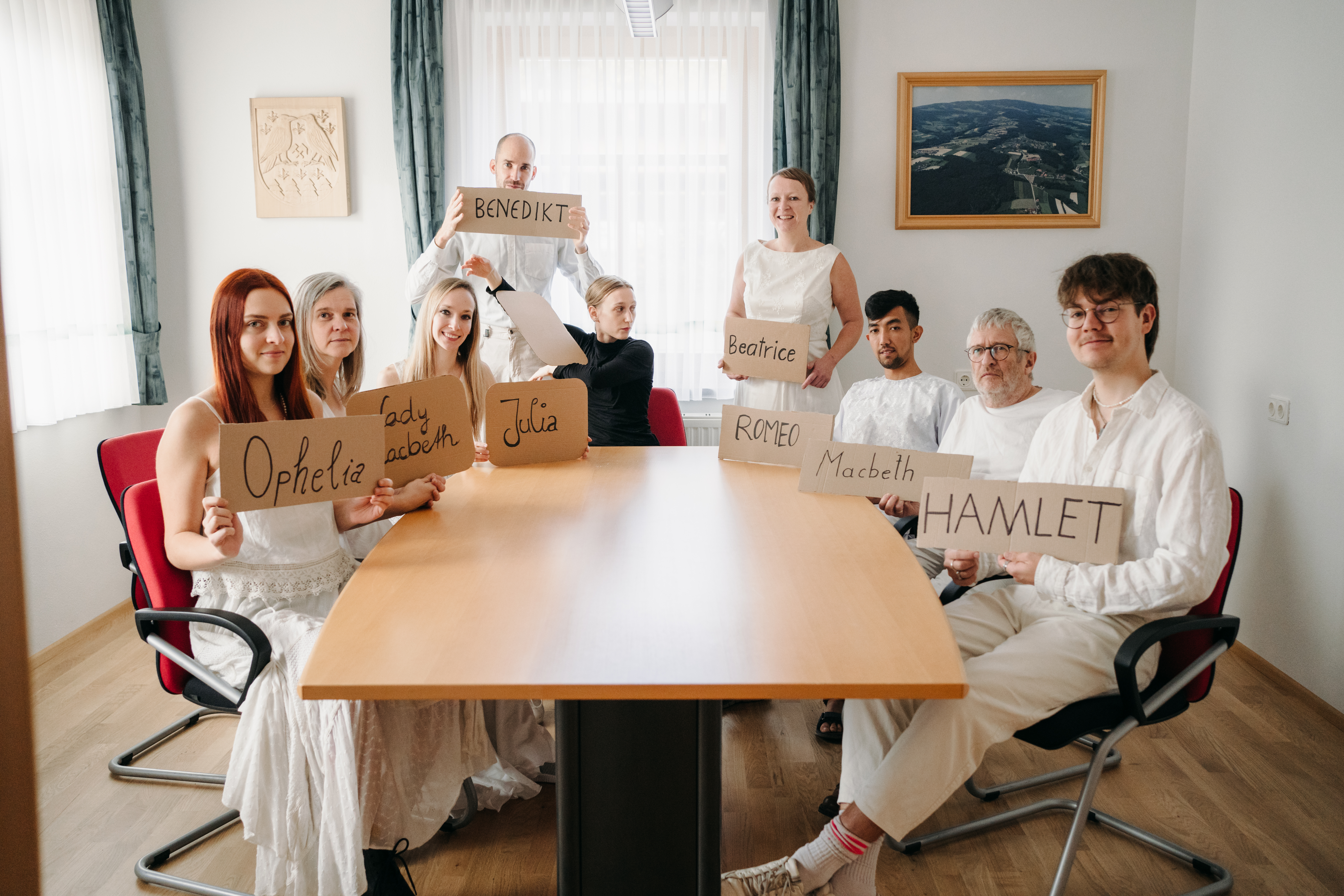 Schauspieler des Stückes &quot;Die 2. Chance&quot;