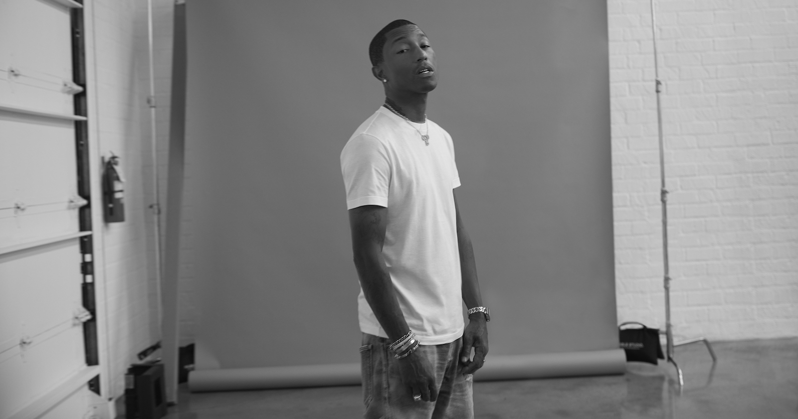 Portrait in schwarz-weiß