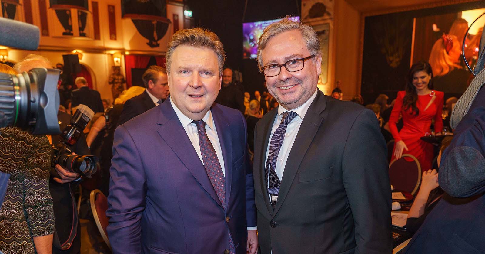 Wiens Bürgermeister Michael Ludwig und Ex-ORF-General Alexander Wrabetz
