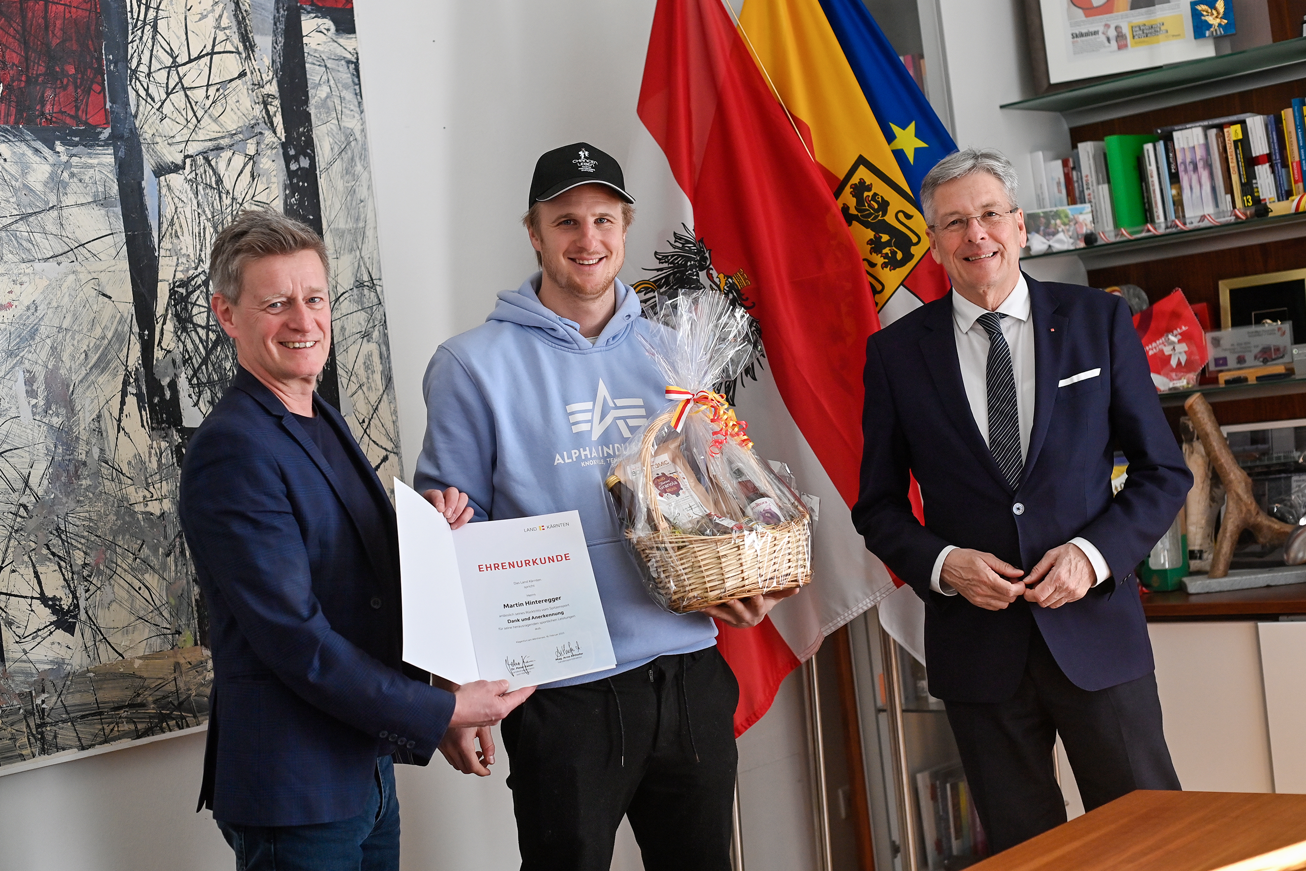 Arno Arthofer, Martin Hinteregger, Peter Kaiser