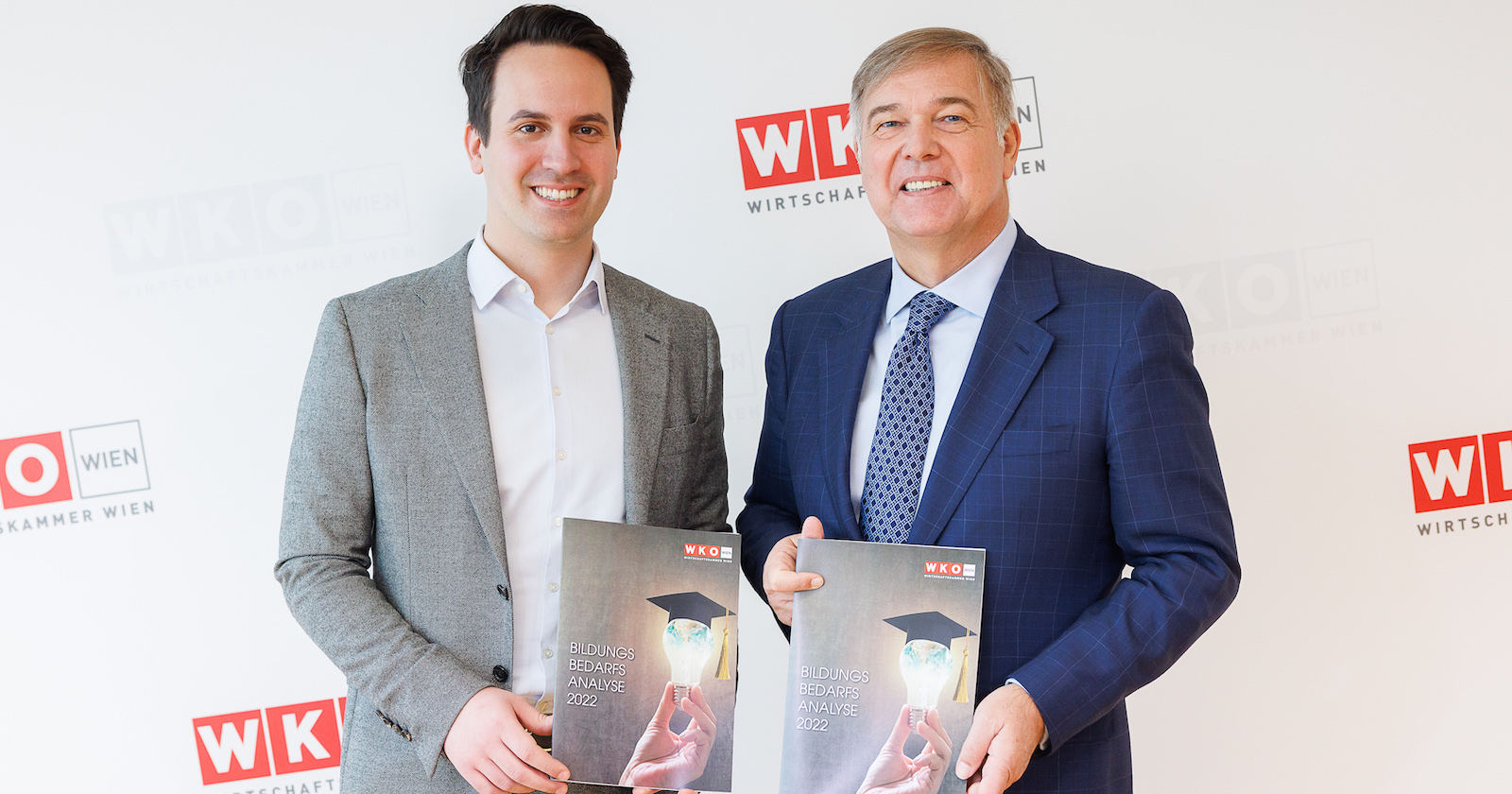 Wiens Vizebürgermeister Christoph Wiederkehr und Wirtschaftskammer Wien-Präsident Walter Ruck | Credit: WKW/Florian Wieser