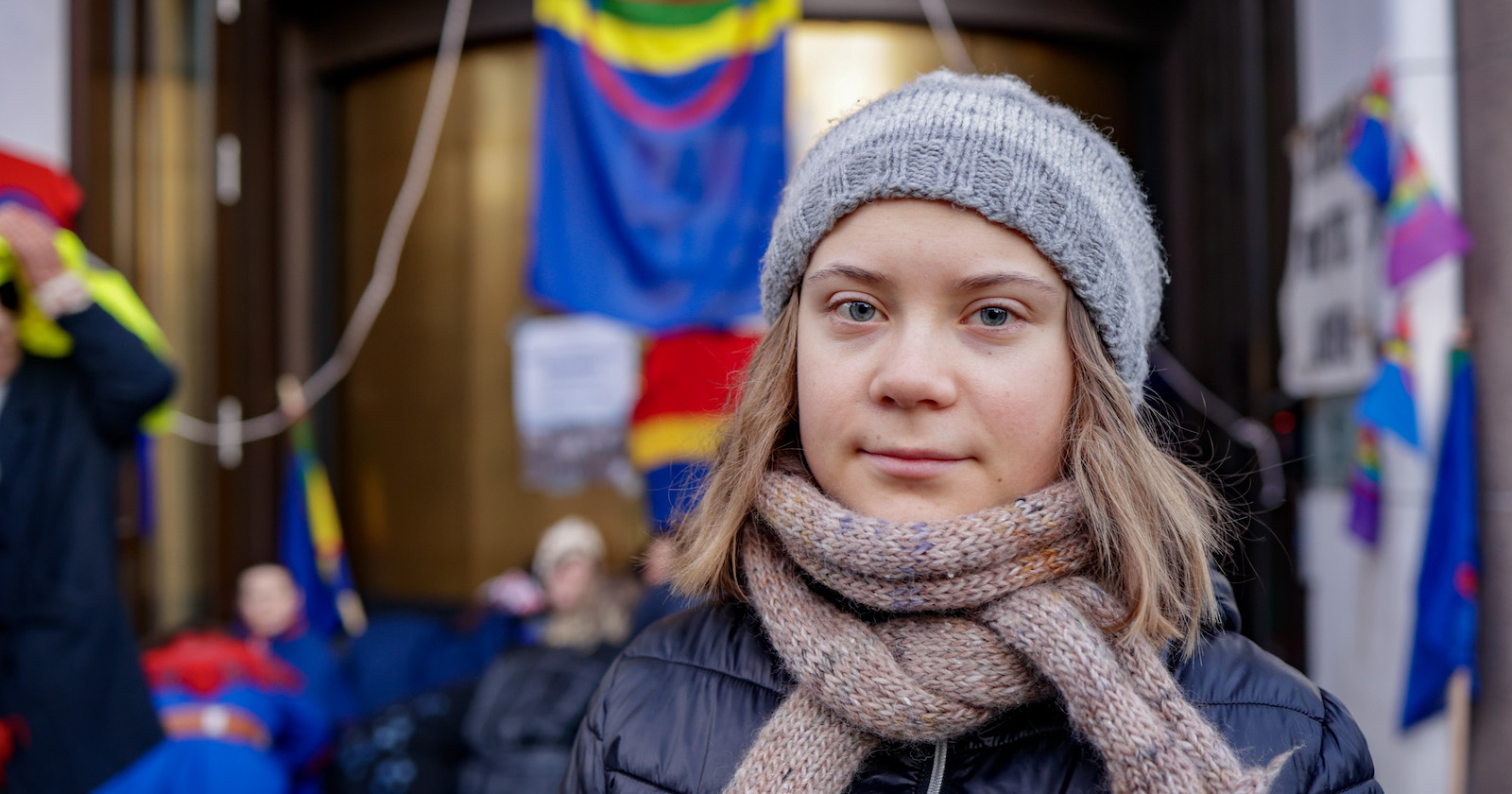 Greta Thunberg in Norwegen.