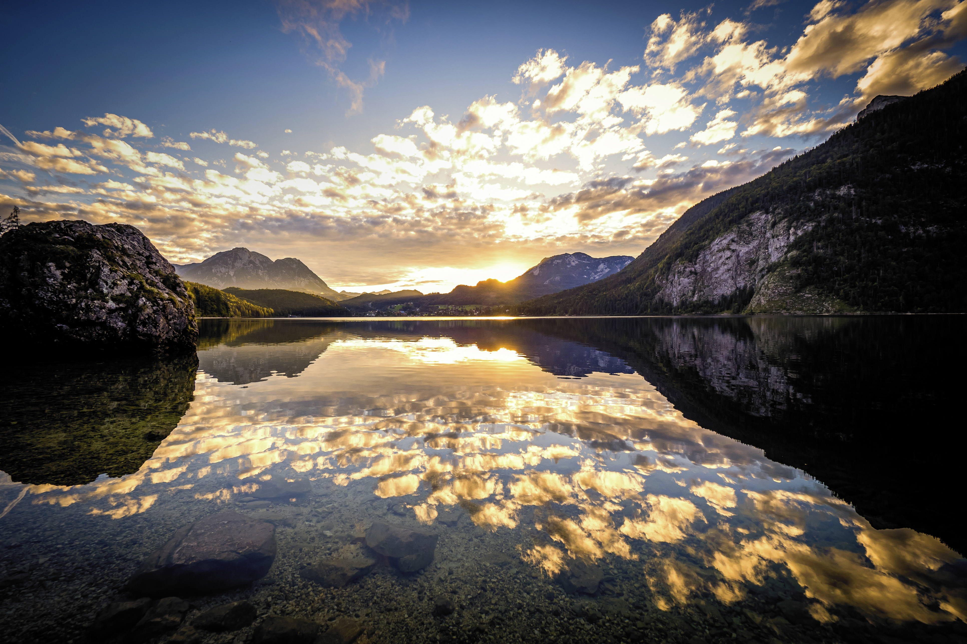 Altausseer See, Steiermark.