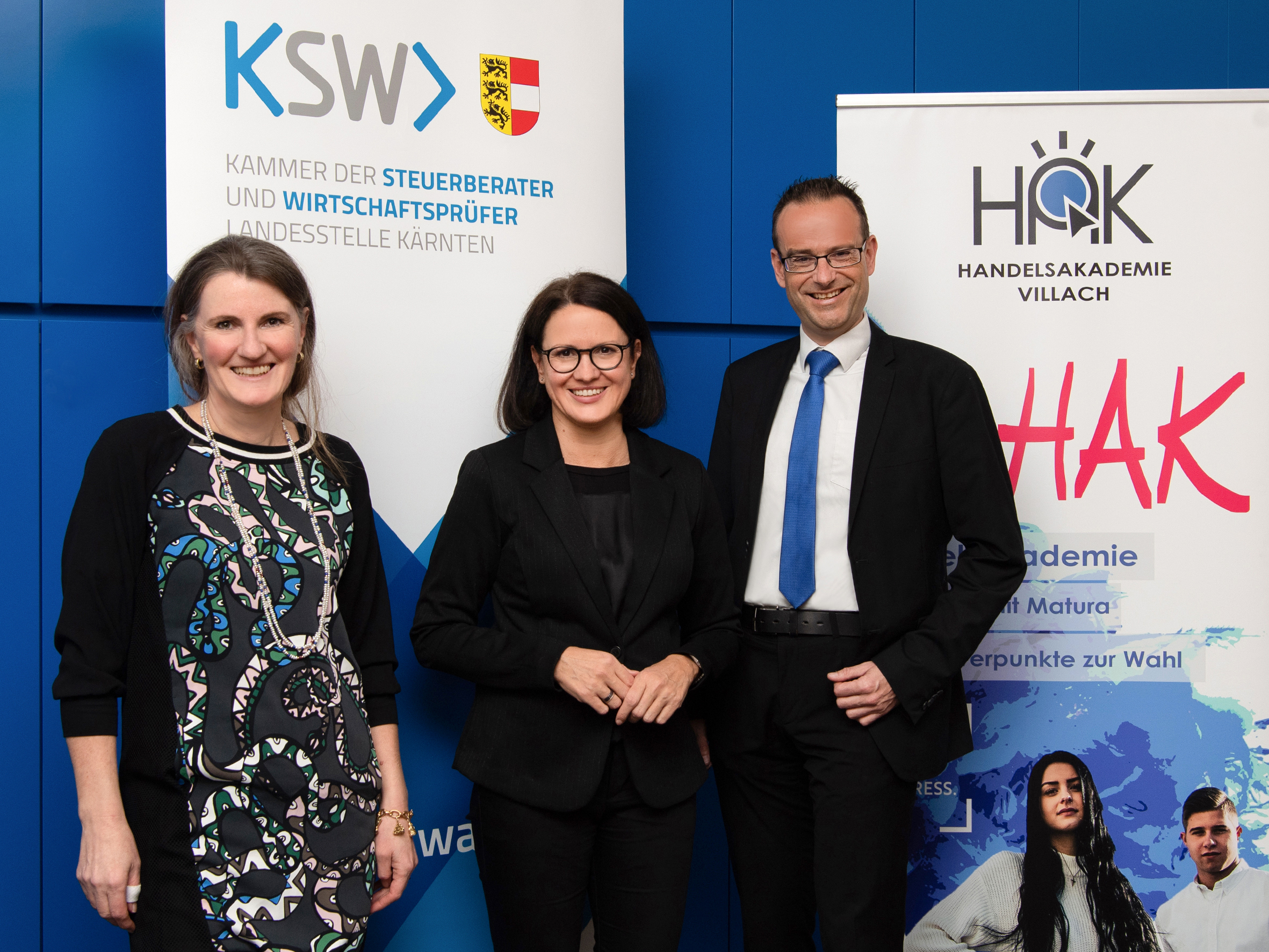 Drei Vertreter der Öffentlichkeit