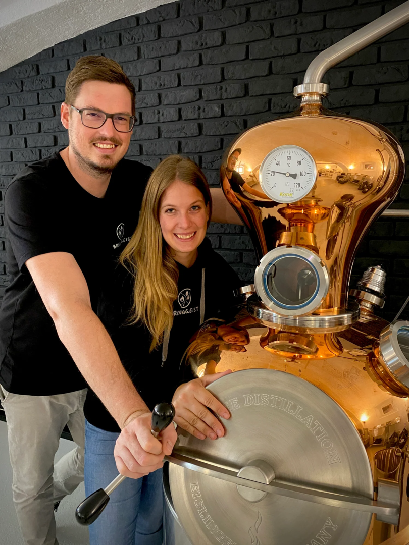 Martina Poganitsch und Benjamin Unterzaucher