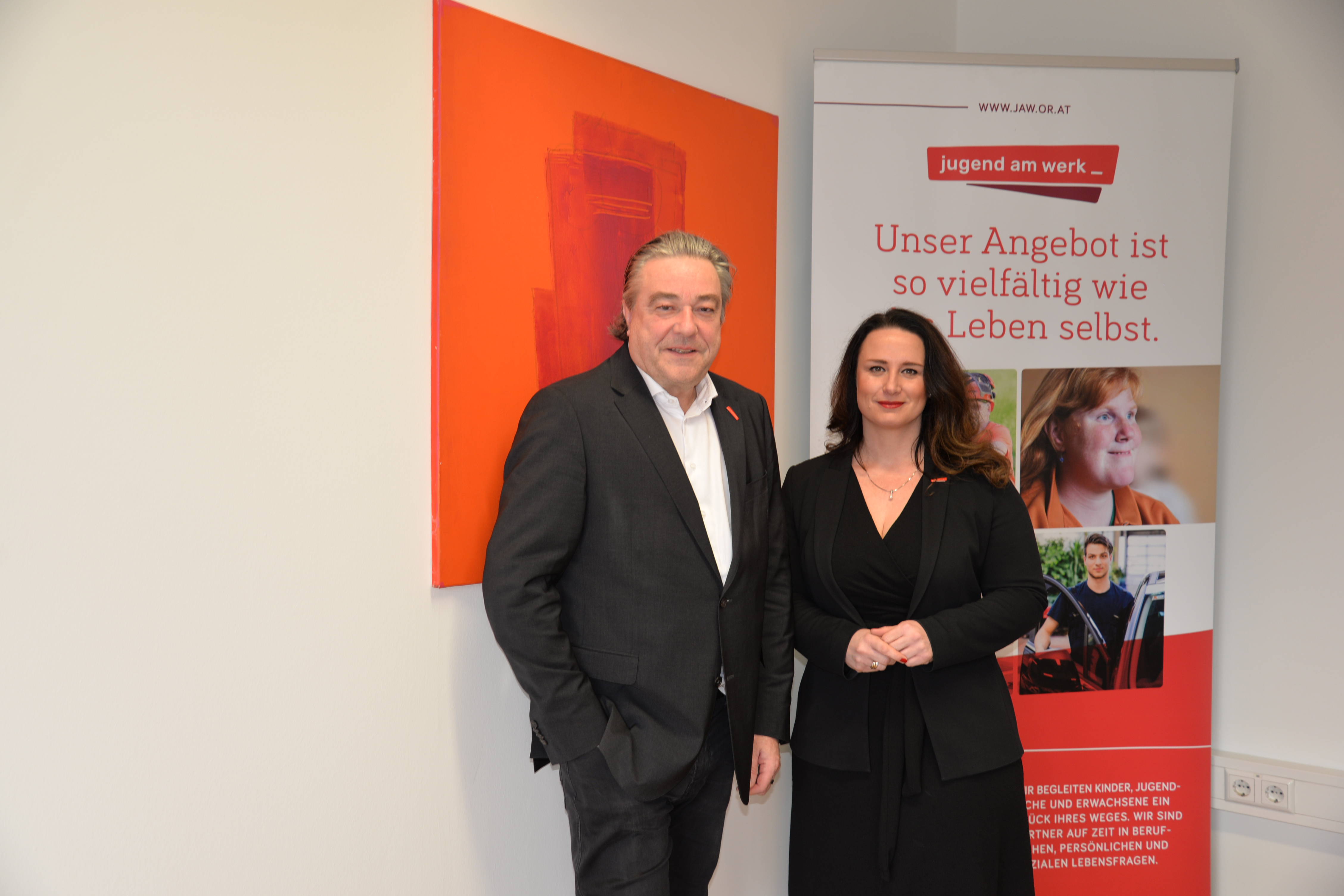 Walerich Berger und Sandra Schimmler