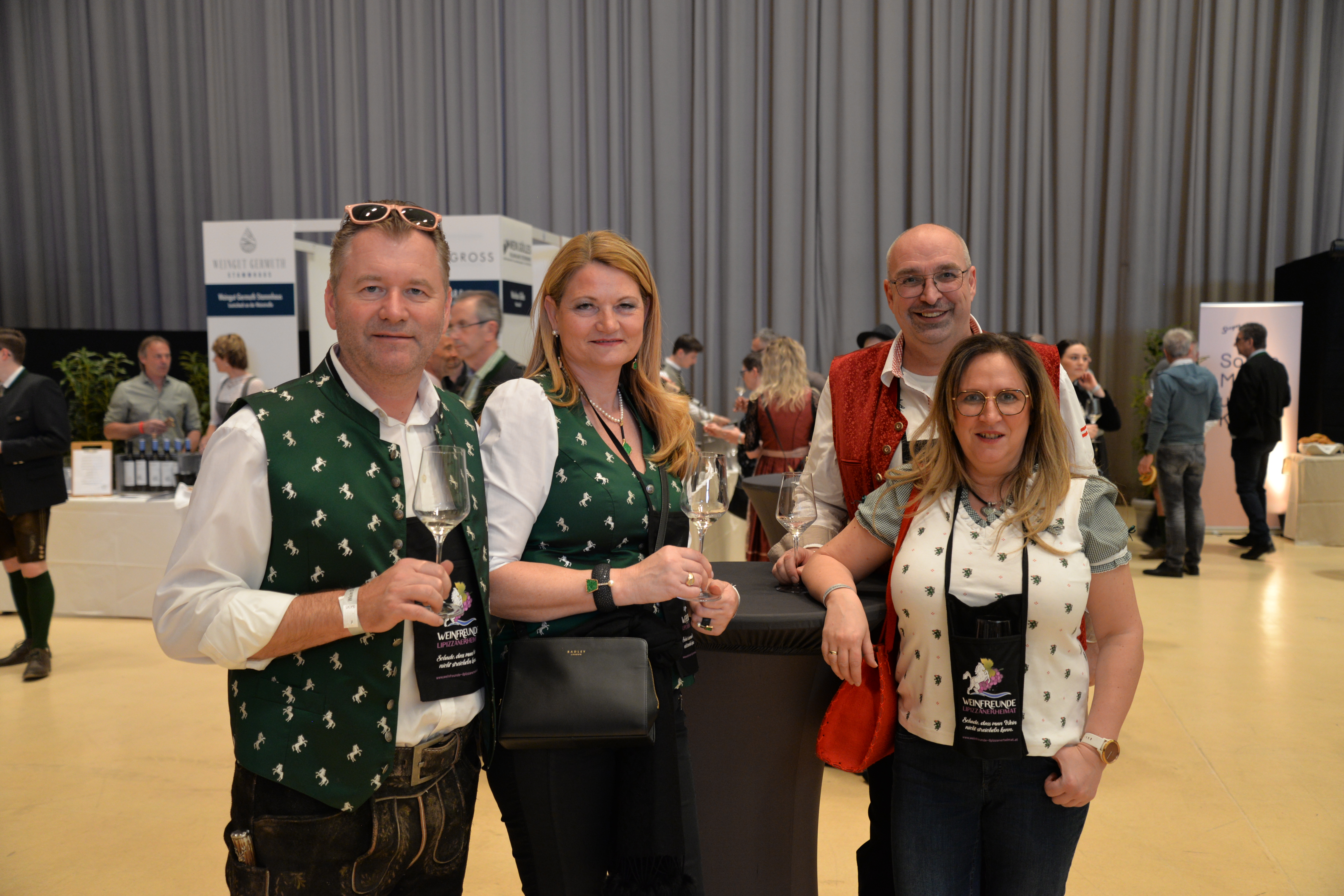 Gäste bei der steirischen Weinpräsentation