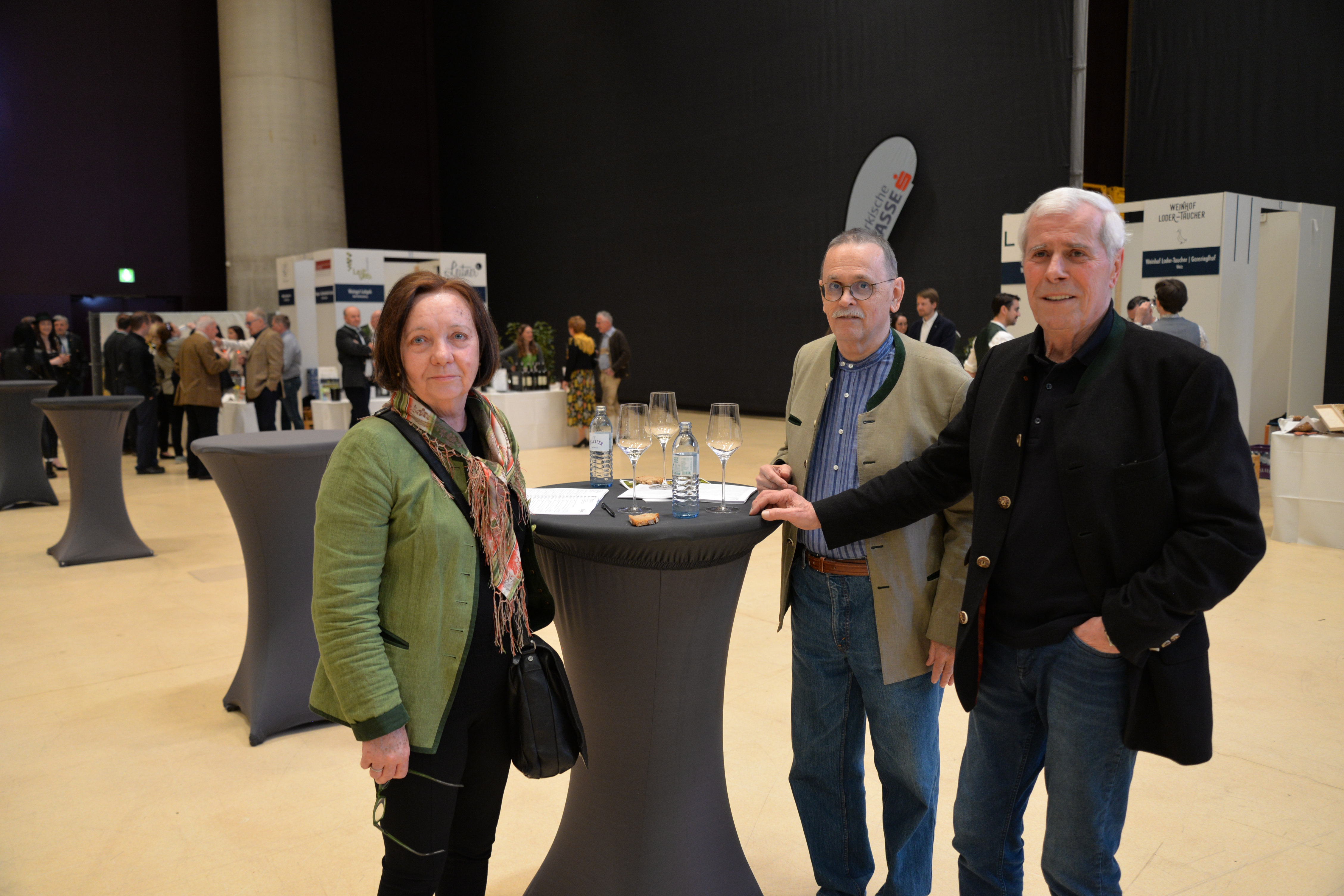Gäste bei der steirischen Weinpräsentation