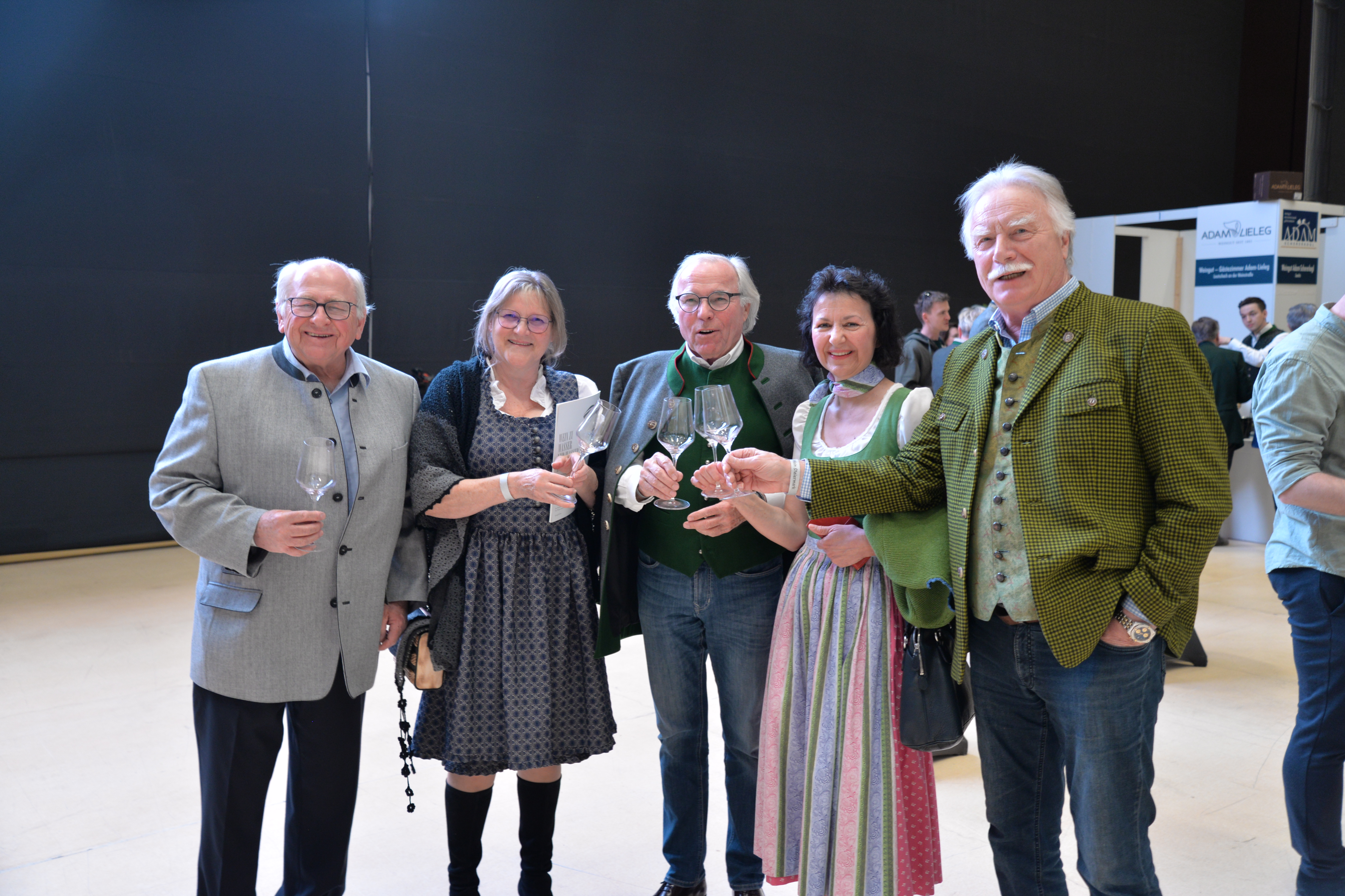 Gäste bei der steirischen Weinpräsentation