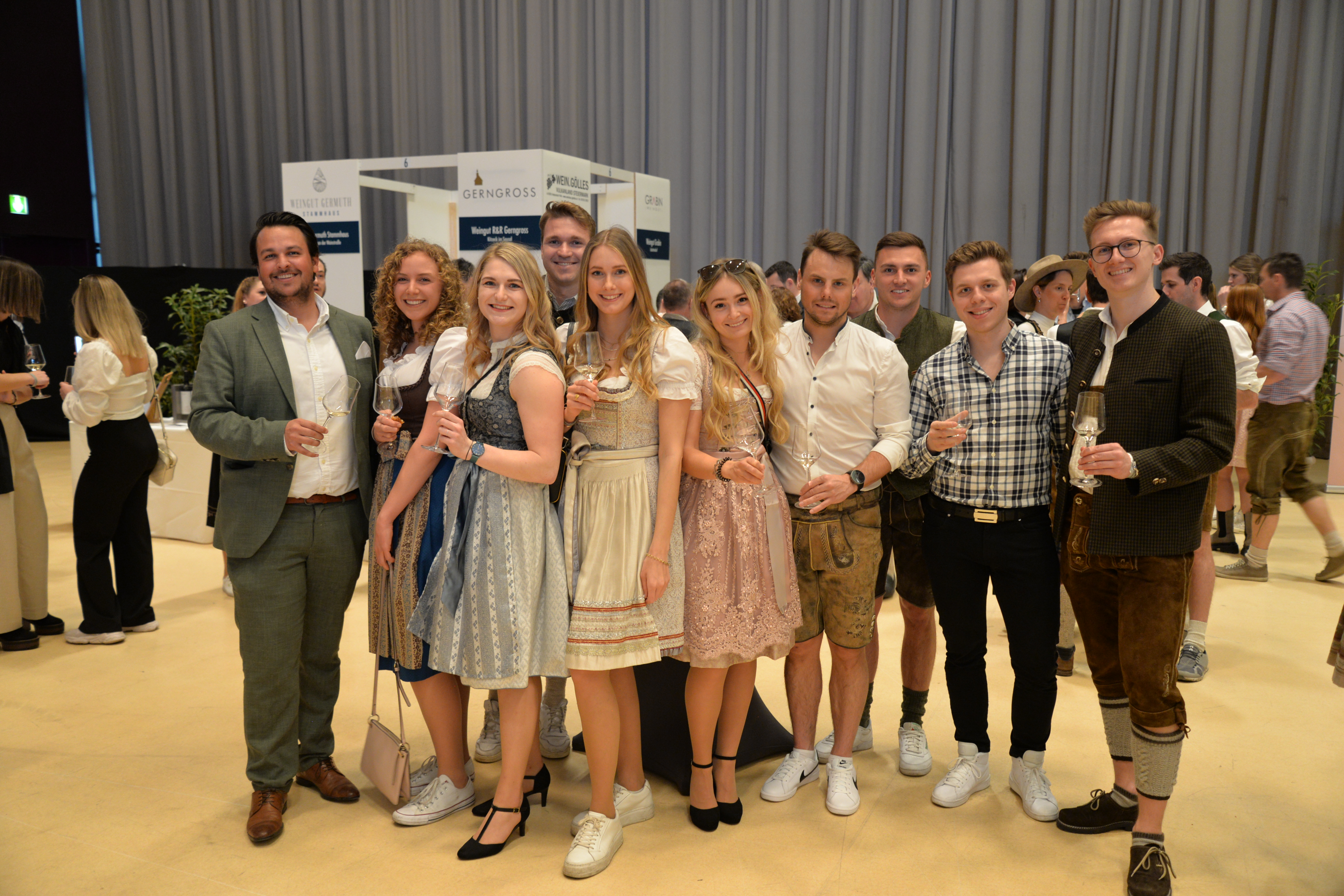 Gäste bei der steirischen Weinpräsentation