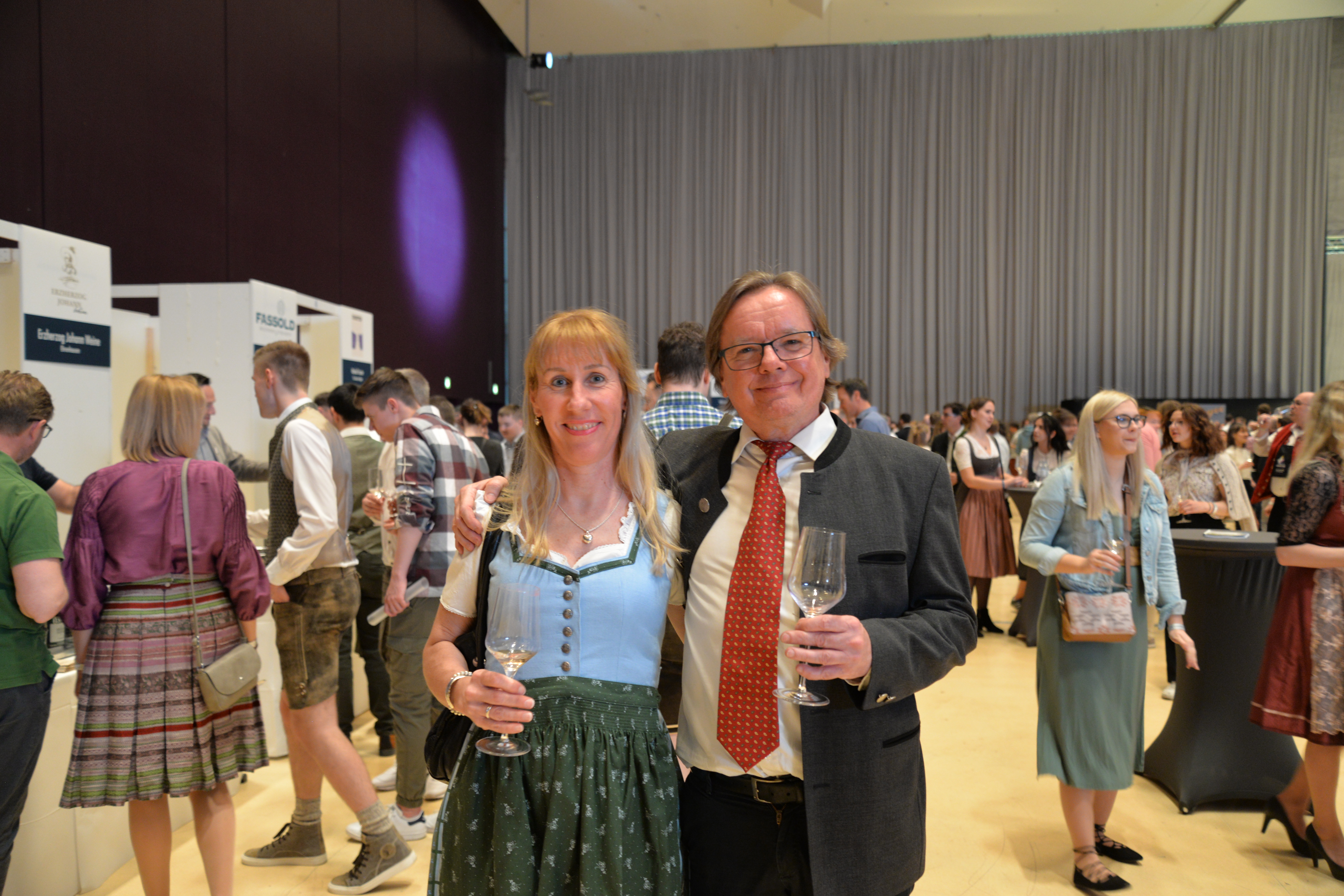 Gäste der steirischen Weinpräsentation